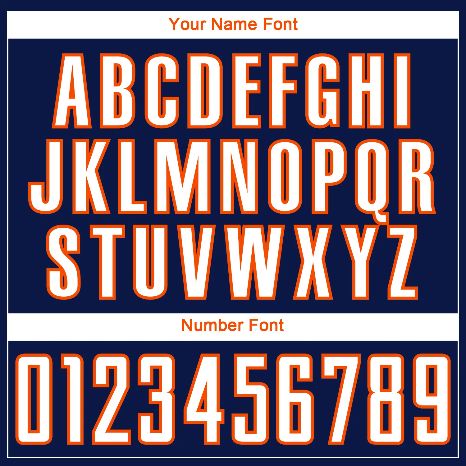 Custom Navy White Orange-Royal Gradient Horizontal Stripes Sublimation Soccer Uniform Jersey - Image 6