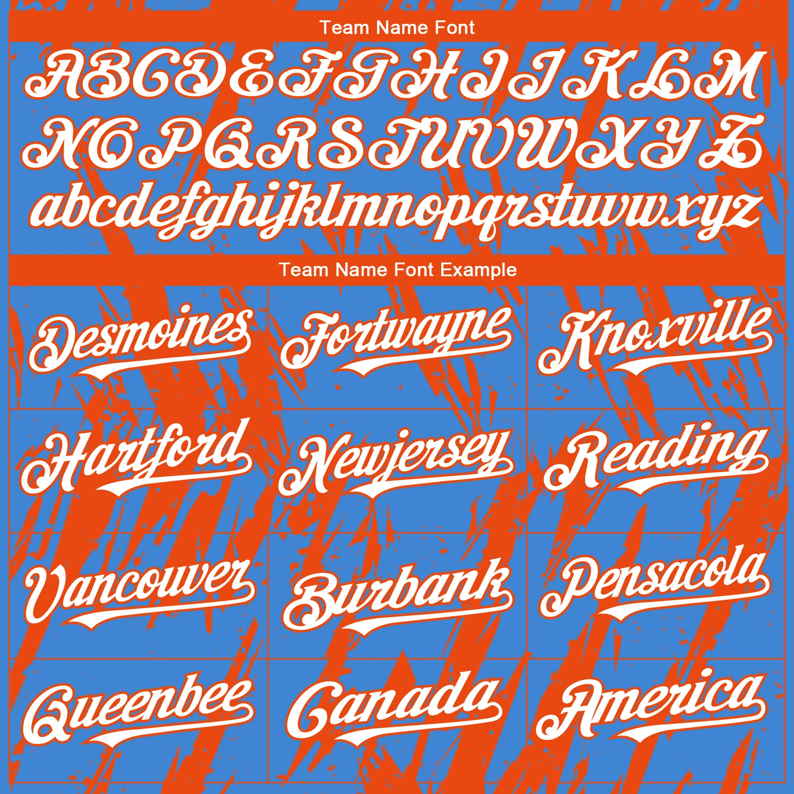 Custom Powder Blue White-Orange Splatter Torn Sharp Brush Stroke Authentic Baseball Jersey - Image 4