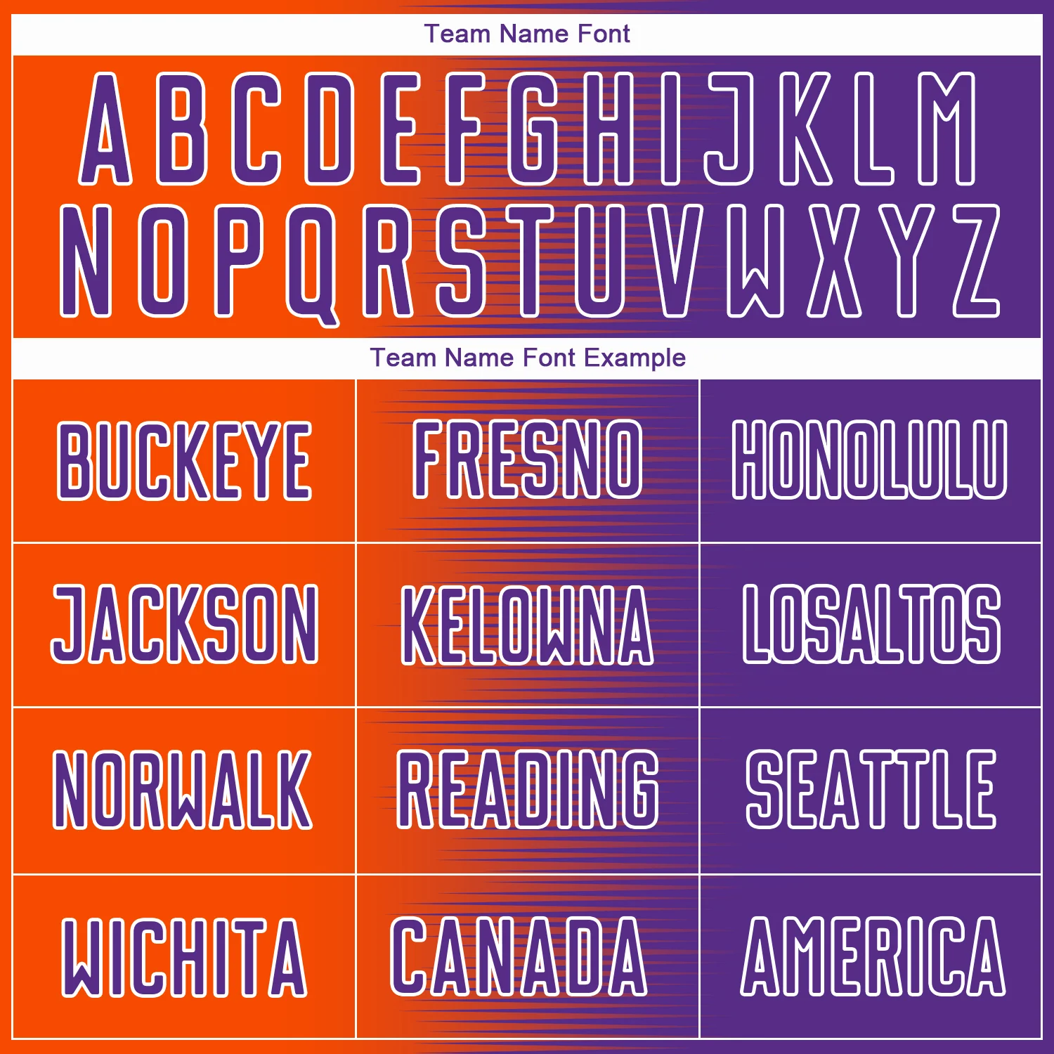 Custom Purple Orange-White Gradient Line Sublimation Soccer Uniform Jersey - Image 5