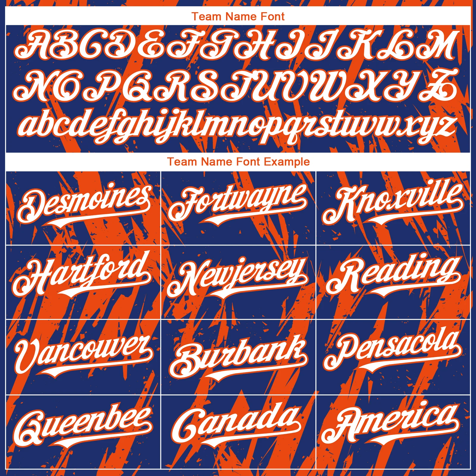 Custom Royal White-Orange Splatter Torn Sharp Brush Stroke Authentic Baseball Jersey - Image 4