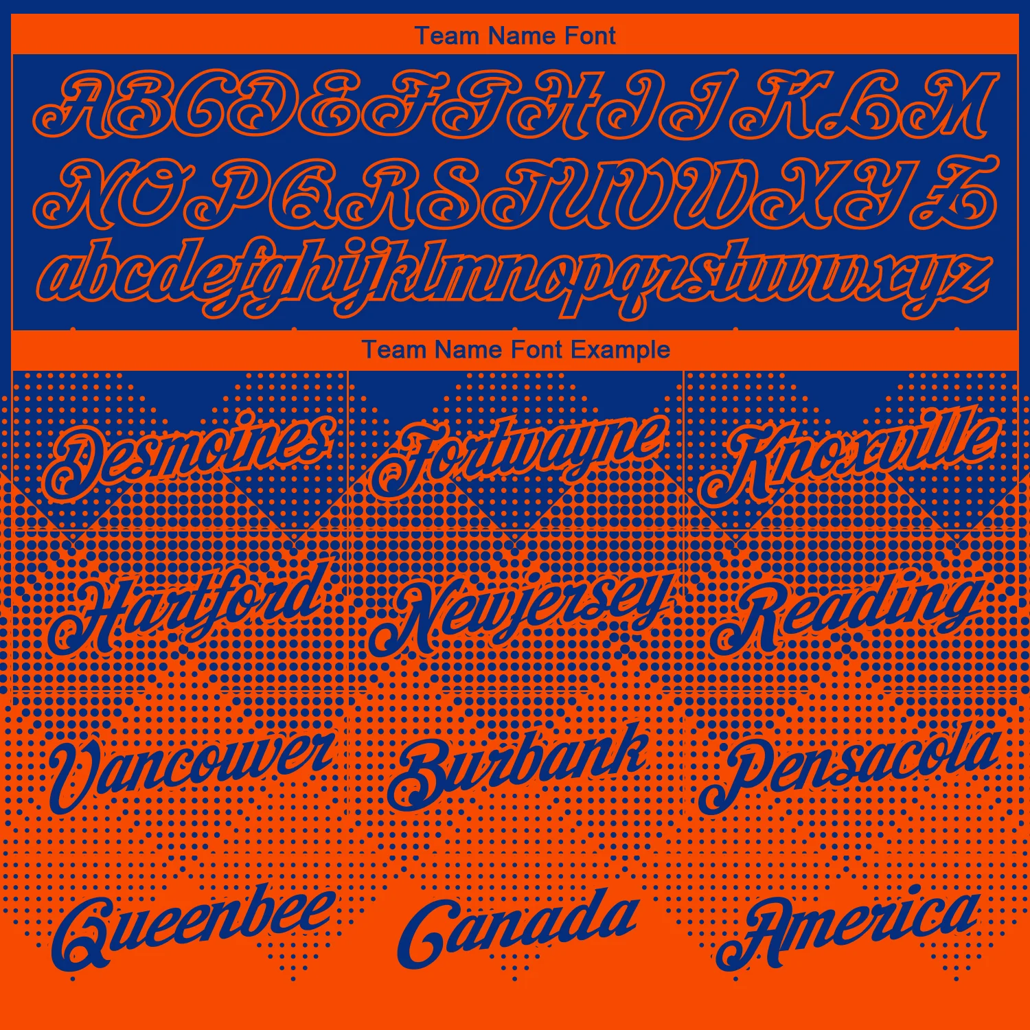 Custom Royal Orange 3D Pattern Design Gradient Square Shapes Performance T-Shirt - Image 3