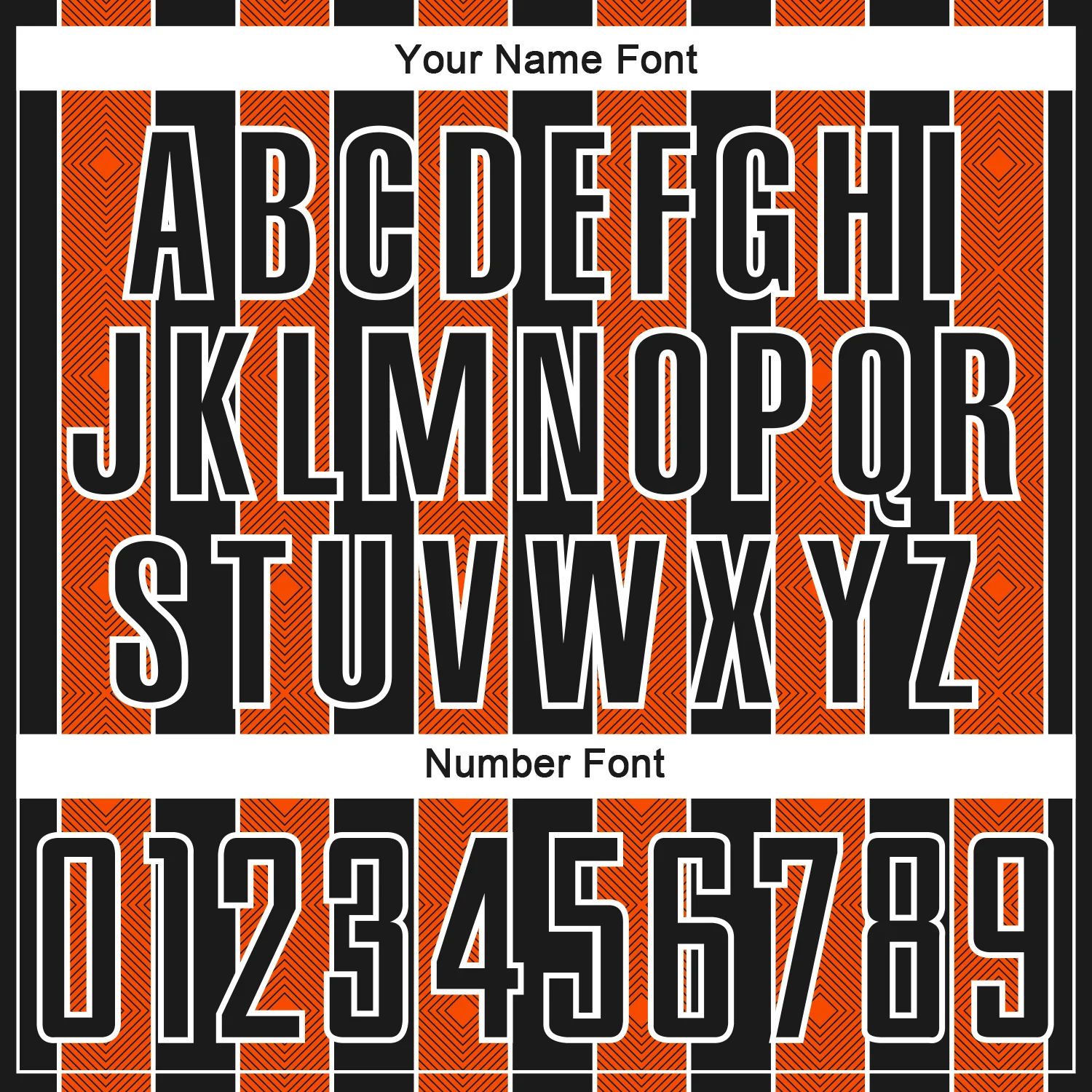 Custom Black Orange-White Pinstripe Line Sports Sublimation Soccer Uniform Jersey - Image 6