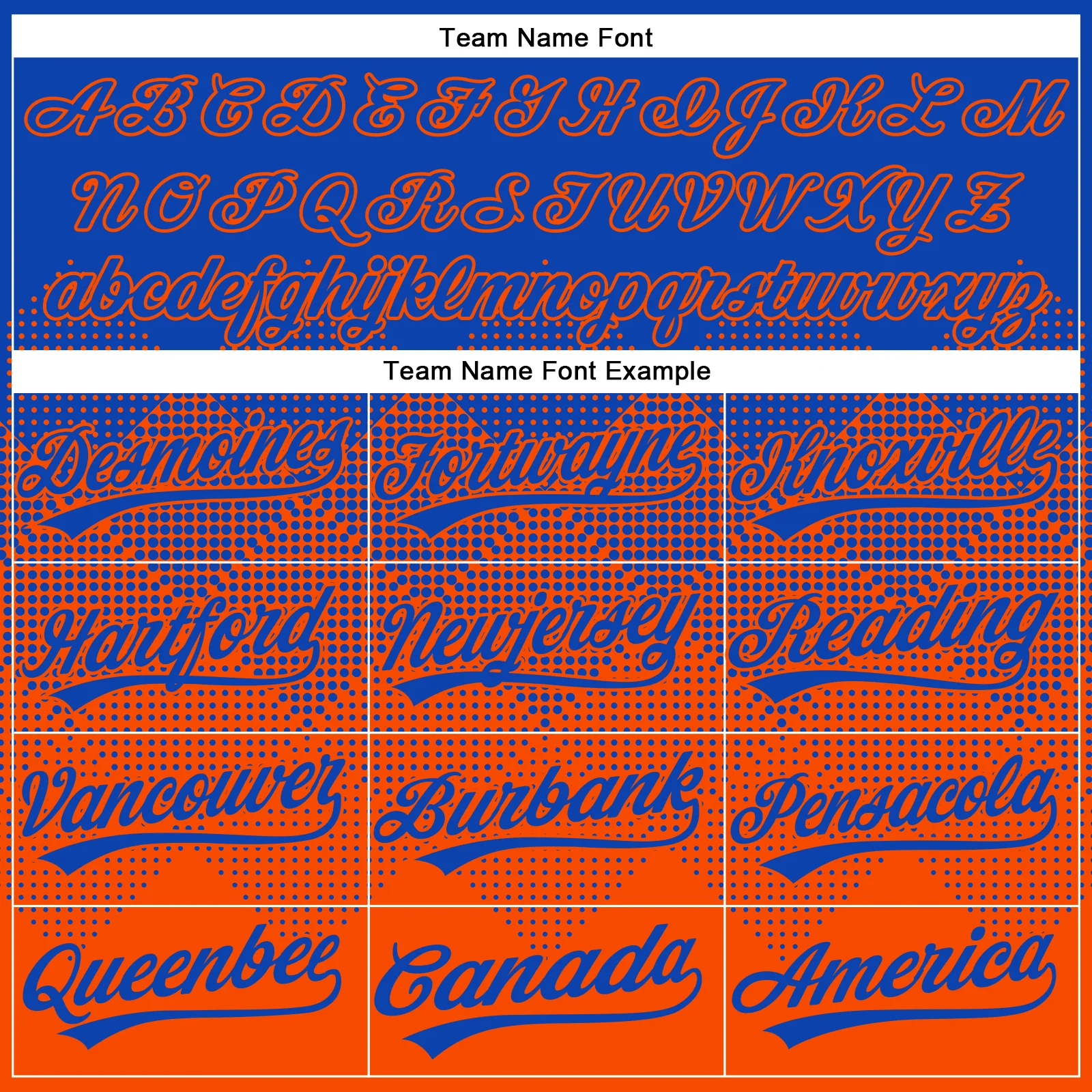 Custom Thunder Blue Orange 3D Gradient Square Shape Two-Button Unisex Softball Jersey - Image 4