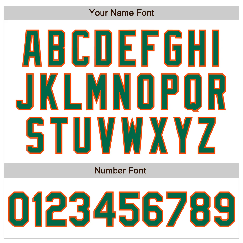 Custom White Kelly Green-Orange Authentic Baseball Jersey - Image 4