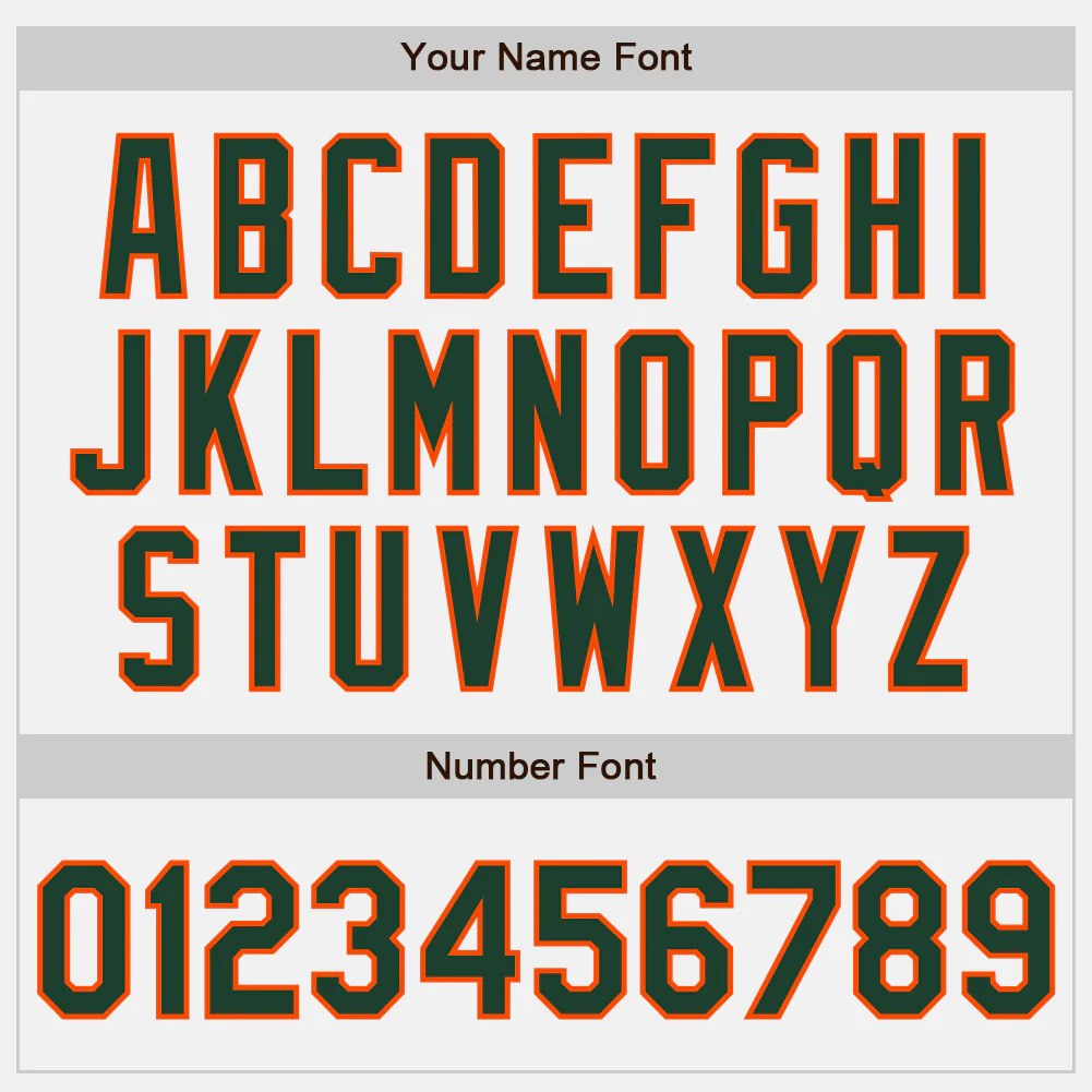 Custom White Green-Orange Authentic Two Tone Baseball Jersey - Image 5