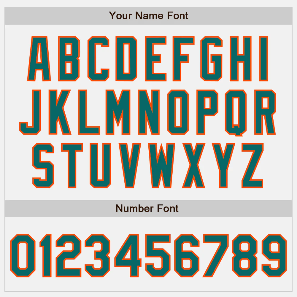 Custom White Teal-Orange Authentic Two Tone Baseball Jersey - Image 5