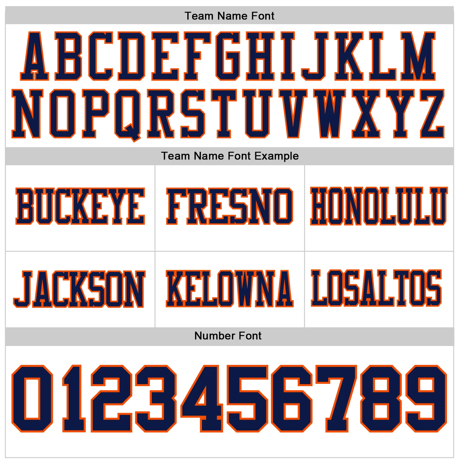 Custom White Navy-Orange Authentic Football Jersey - Image 4
