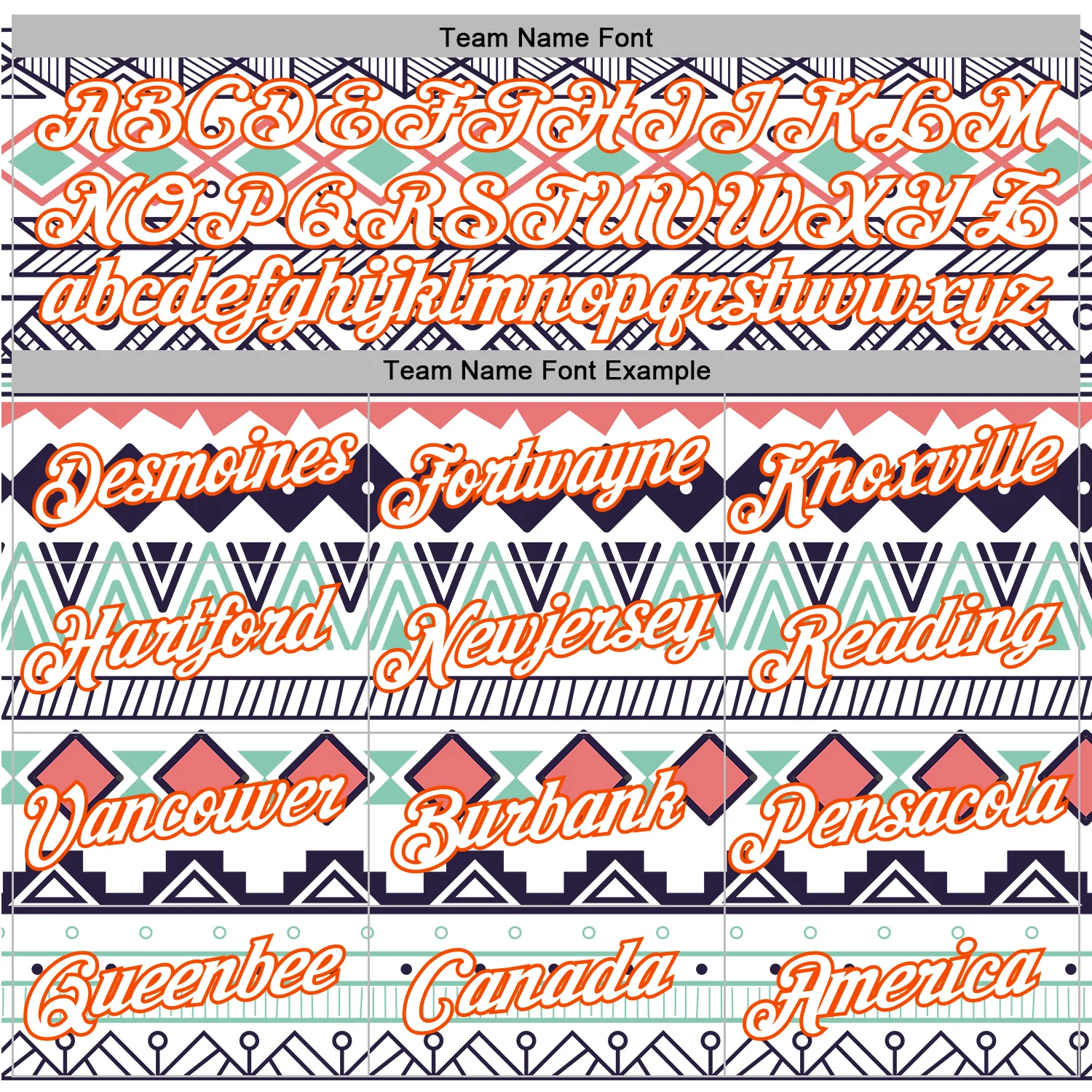 Custom Stitched White Orange 3D Pattern Design Tribal Ethnic Native American Sports Pullover Sweatshirt Hoodie - Image 3