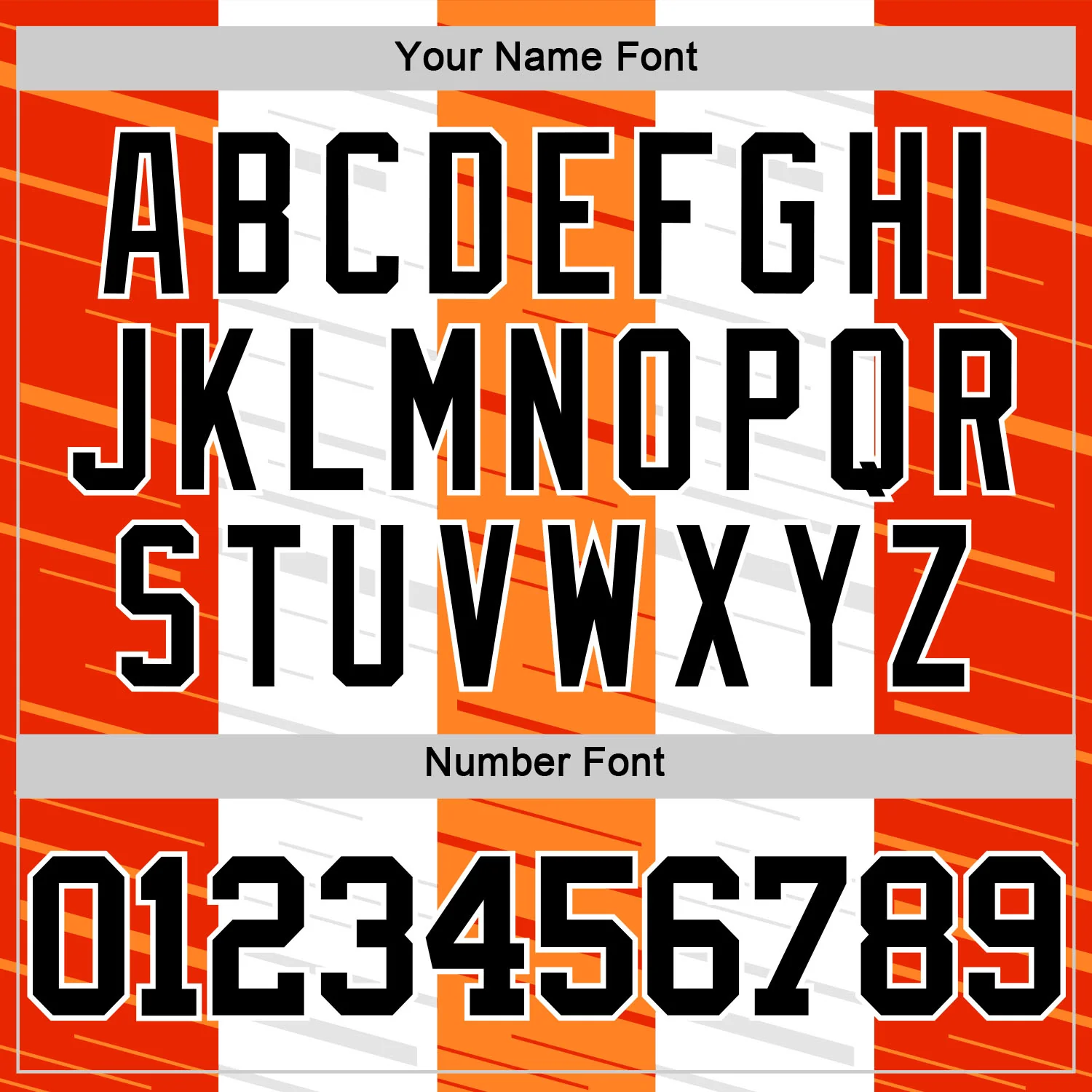 Custom White Black-Orange Line Round Neck Sublimation Basketball Suit Jersey - Image 5