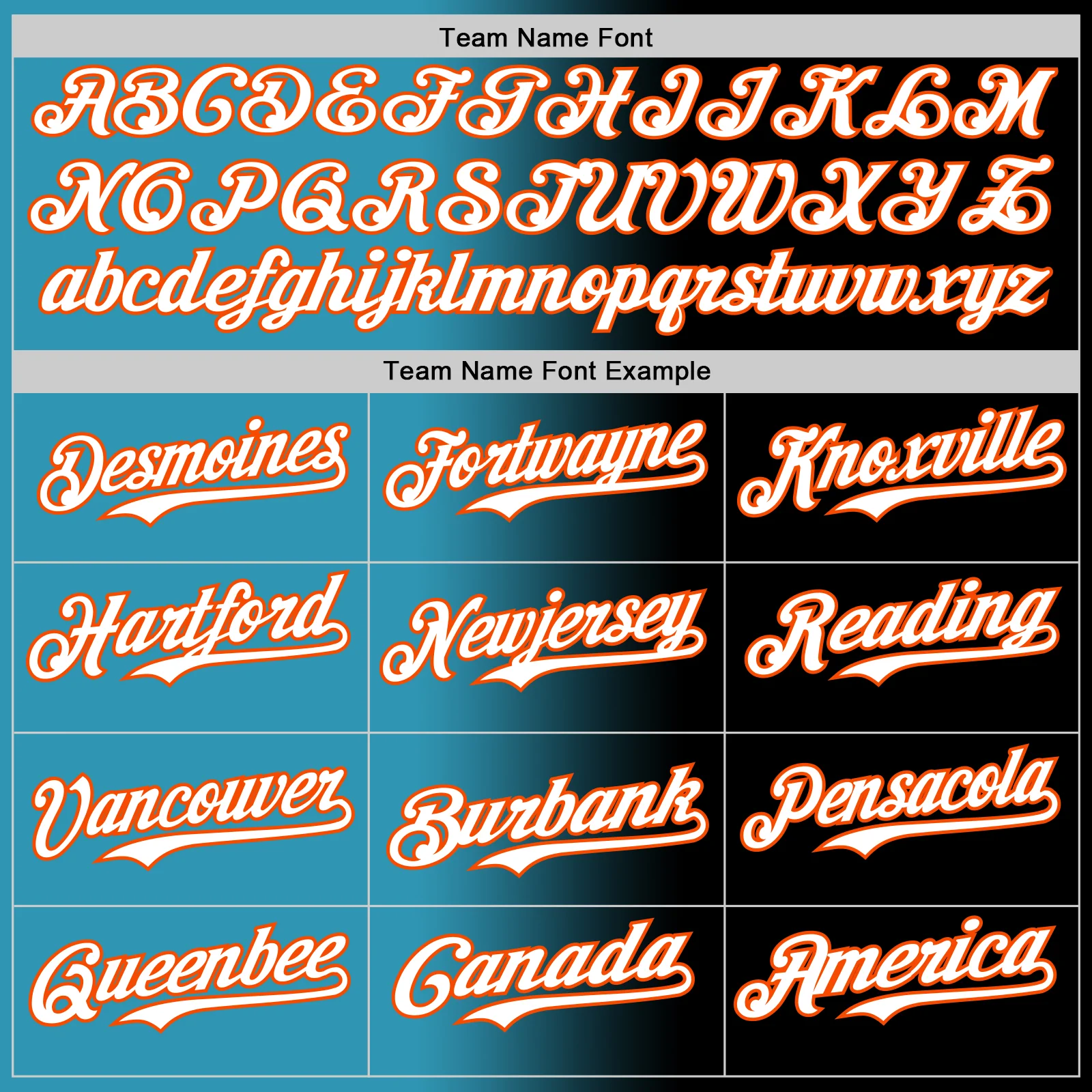 Custom Black White Panther Blue-Orange Authentic Gradient Fashion Baseball Jersey - Image 4