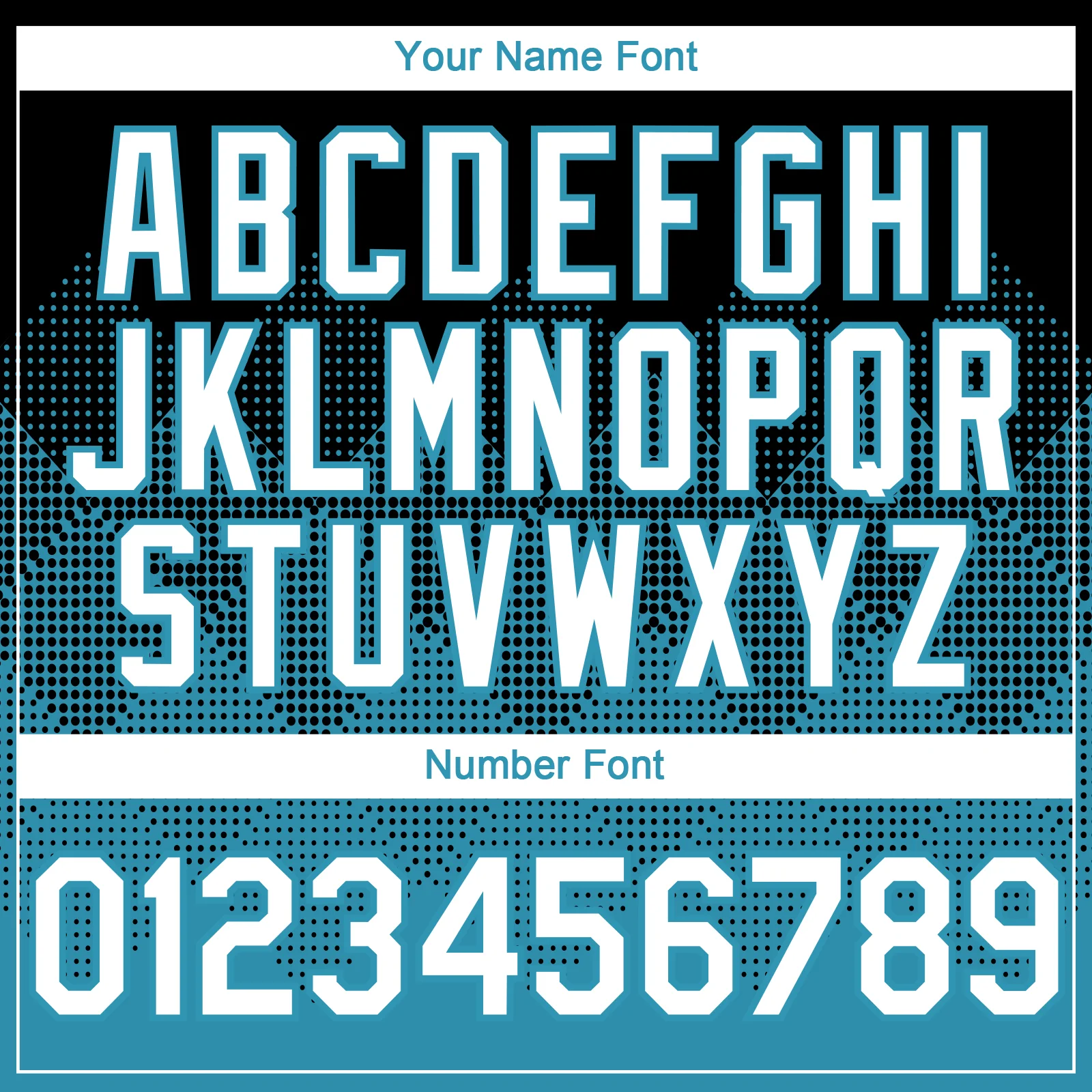 Custom Black White-Panther Blue 3D Gradient Square Shape Authentic Baseball Jersey - Image 5