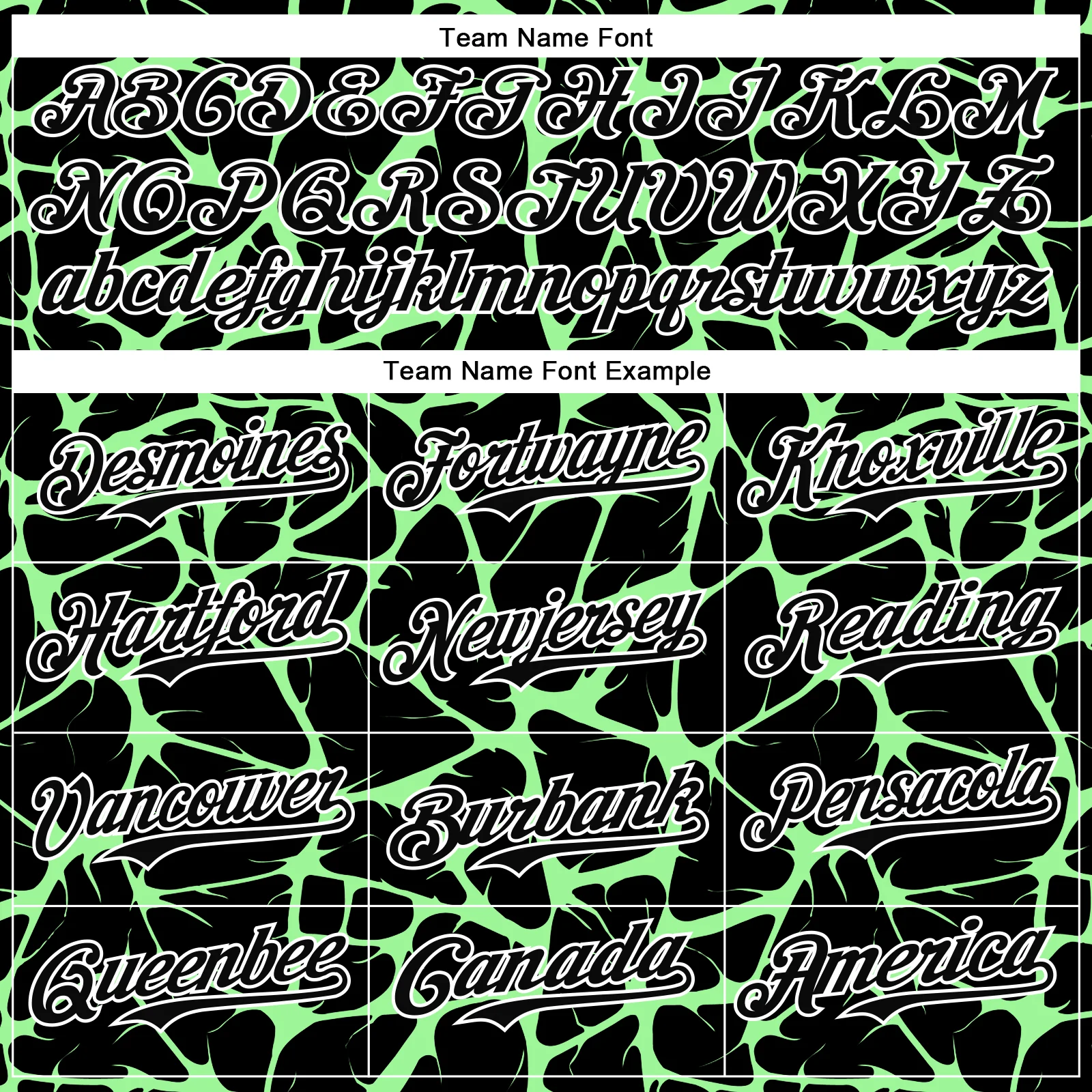 Custom Black Pea Green-White Abstract Network Bomber Full-Snap Varsity Letterman Hoodie Jacket - Image 5