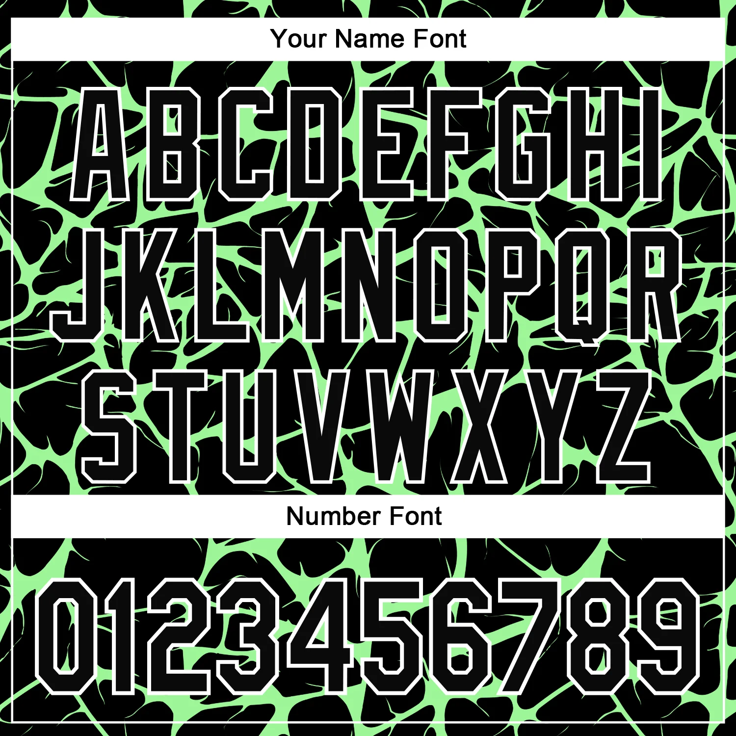 Custom Black Pea Green-White Abstract Network Bomber Full-Snap Varsity Letterman Hoodie Jacket - Image 6