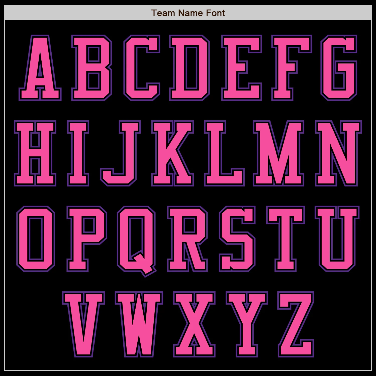 Custom Black Purple-Pink Authentic Baseball Jersey - Image 7