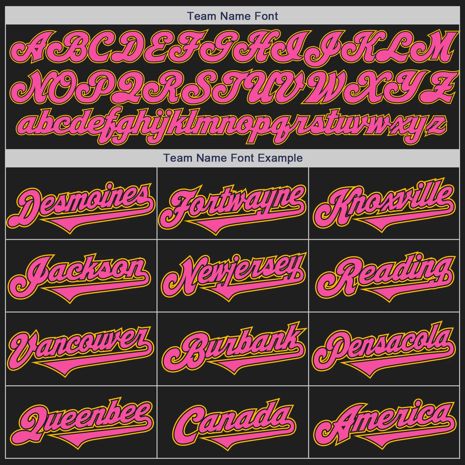 Custom Black Gold-Pink Authentic Two Tone Baseball Jersey - Image 4