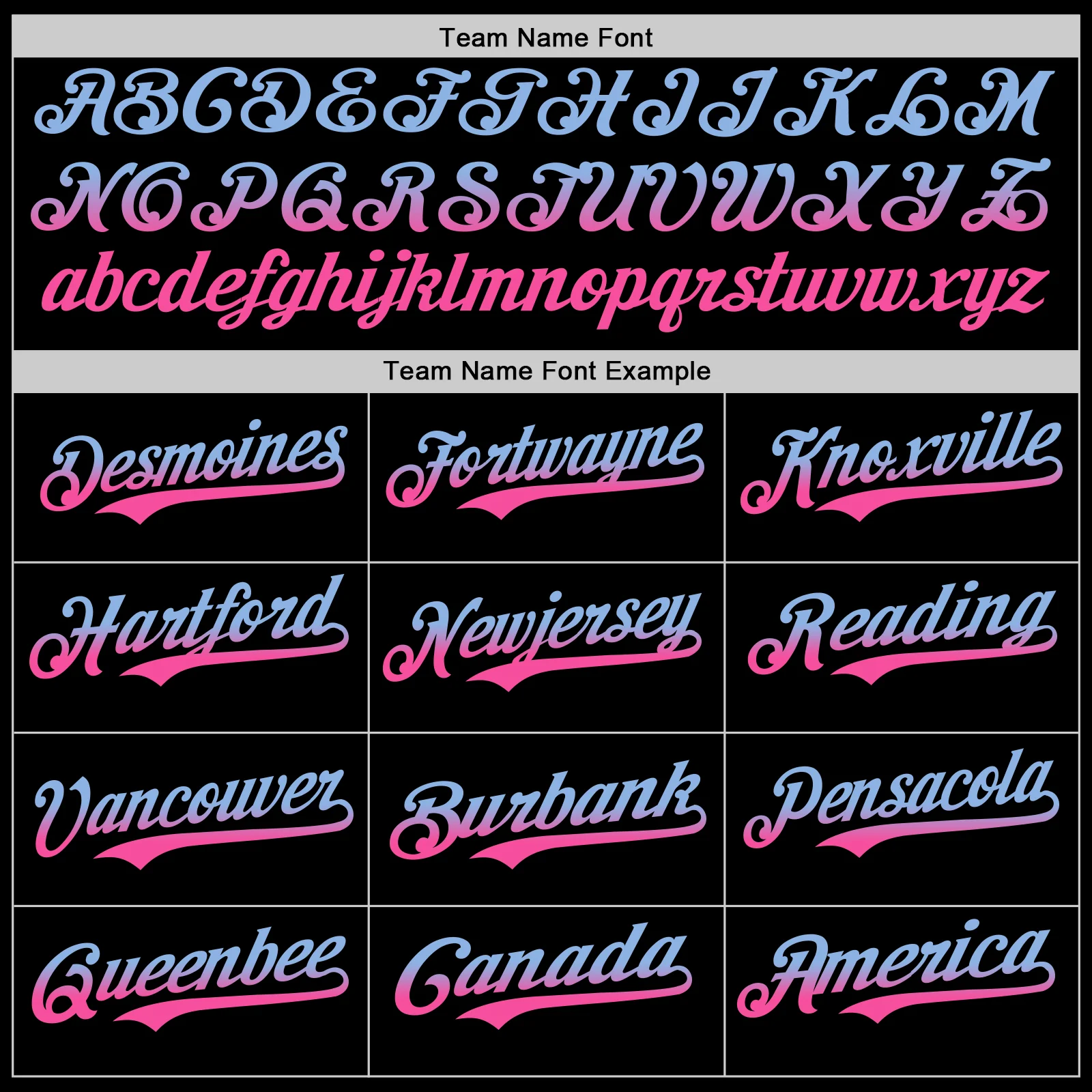 Custom Black Light Blue-Pink Authentic Fade Fashion Baseball Jersey - Image 4