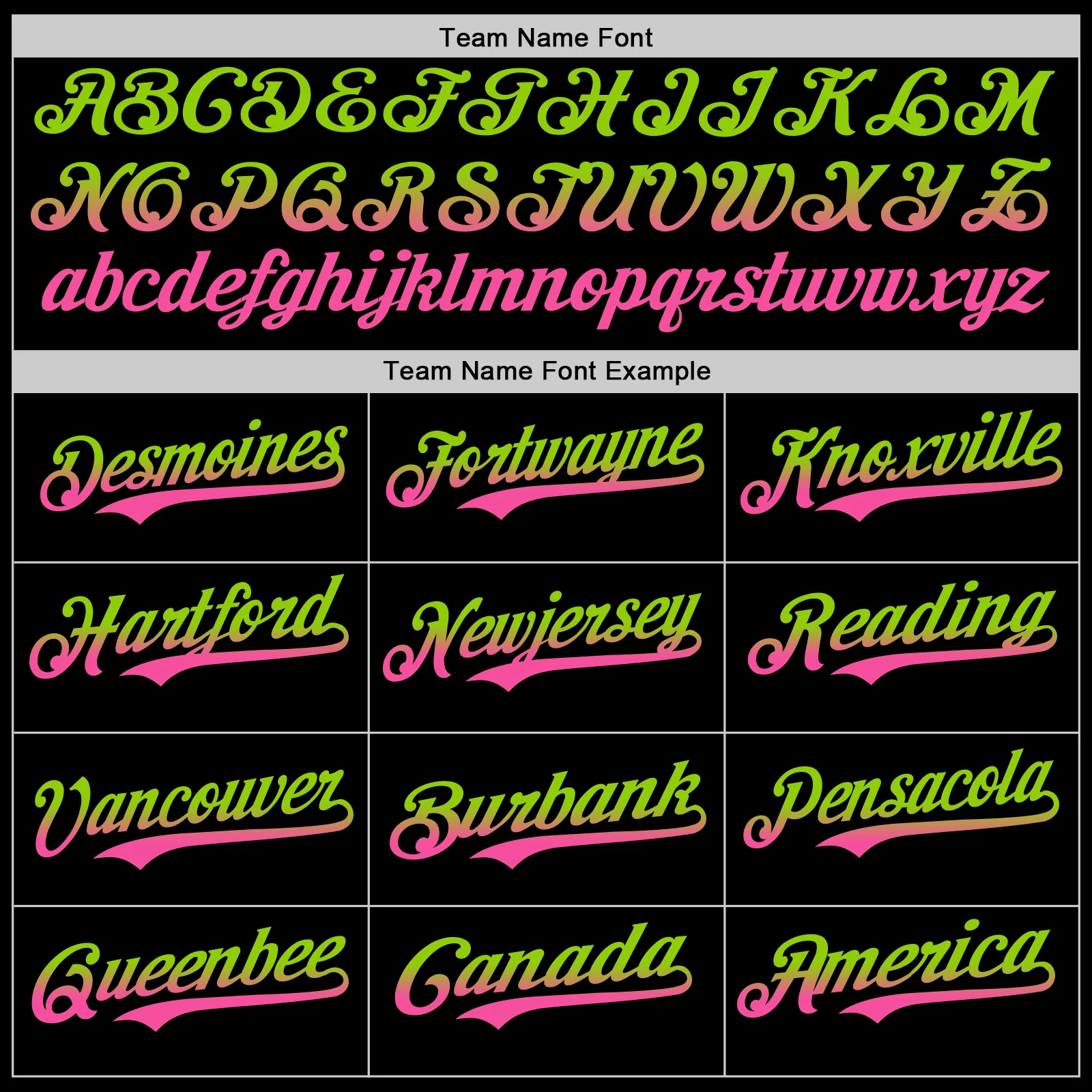 Custom Black Neon Green-Pink Authentic Fade Fashion Baseball Jersey - Image 4