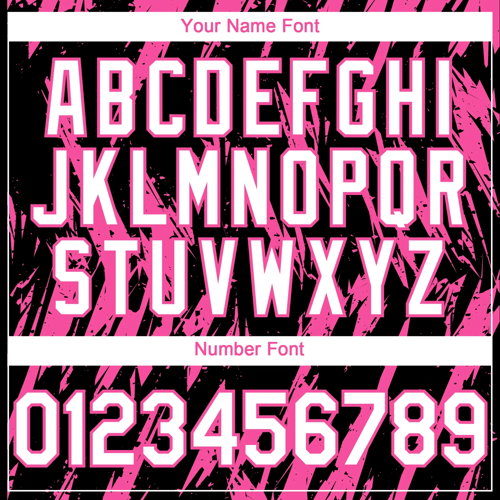 Custom Black White-Pink Splatter Torn Sharp Brush Stroke Authentic Baseball Jersey - Image 5