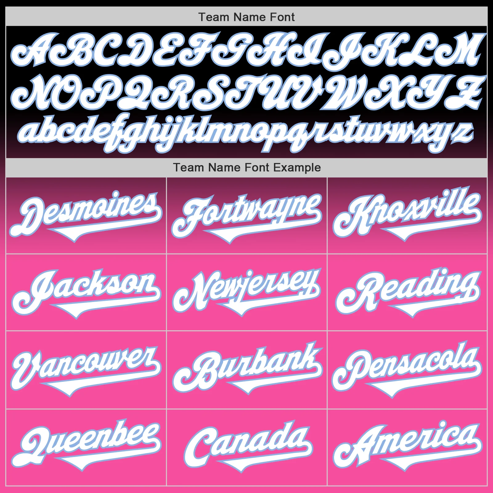 Custom Black White Pink-Light Blue Authentic Fade Fashion Baseball Jersey - Image 4