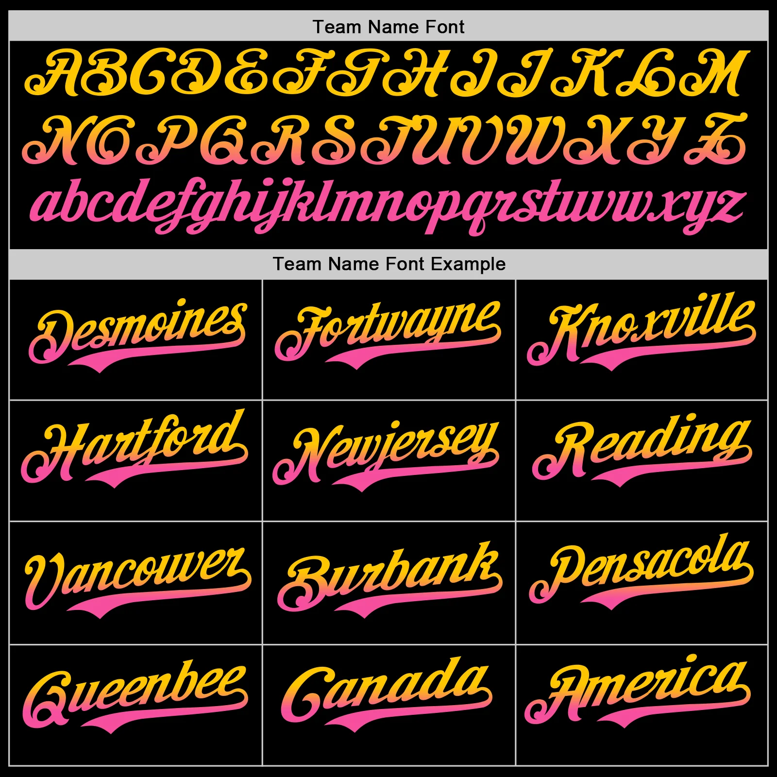 Custom Black Yellow-Pink Authentic Fade Fashion Baseball Jersey - Image 4