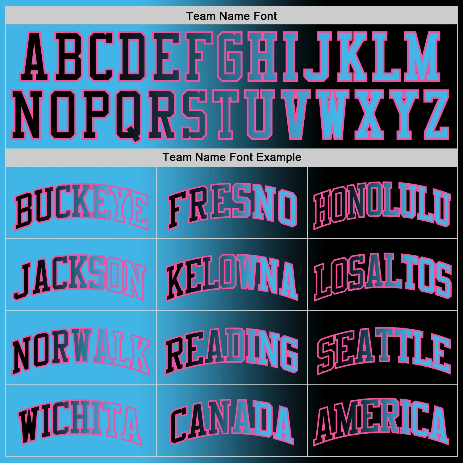 Custom Black Sky Blue-Pink Authentic Gradient Fashion Basketball Jersey - Image 4