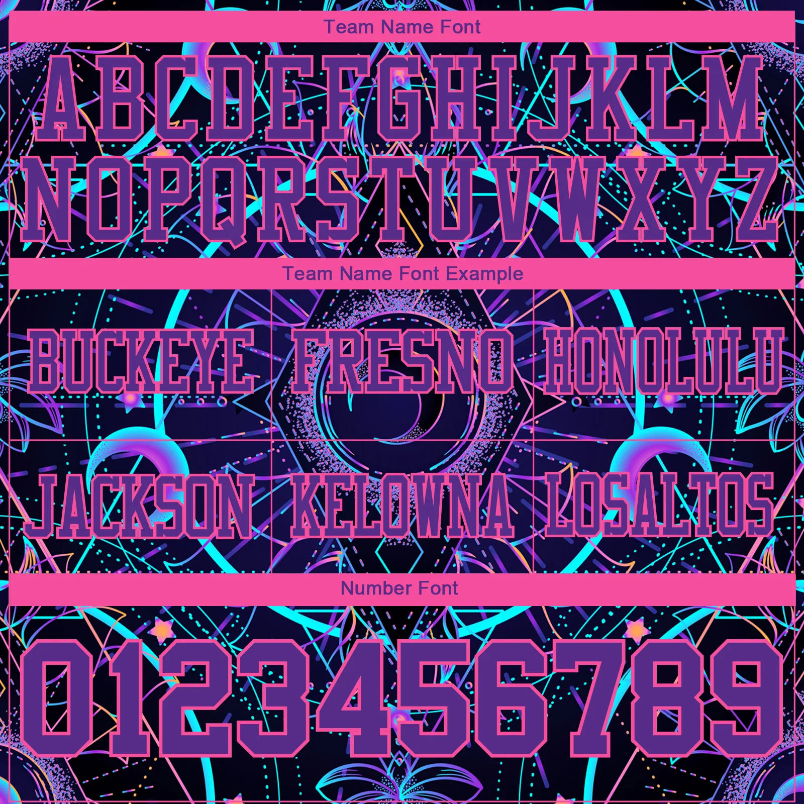 Custom Black Purple-Pink 3D Pattern Magic Mushrooms Over Sacred Geometry Psychedelic Hallucination Authentic Football Jersey - Image 4