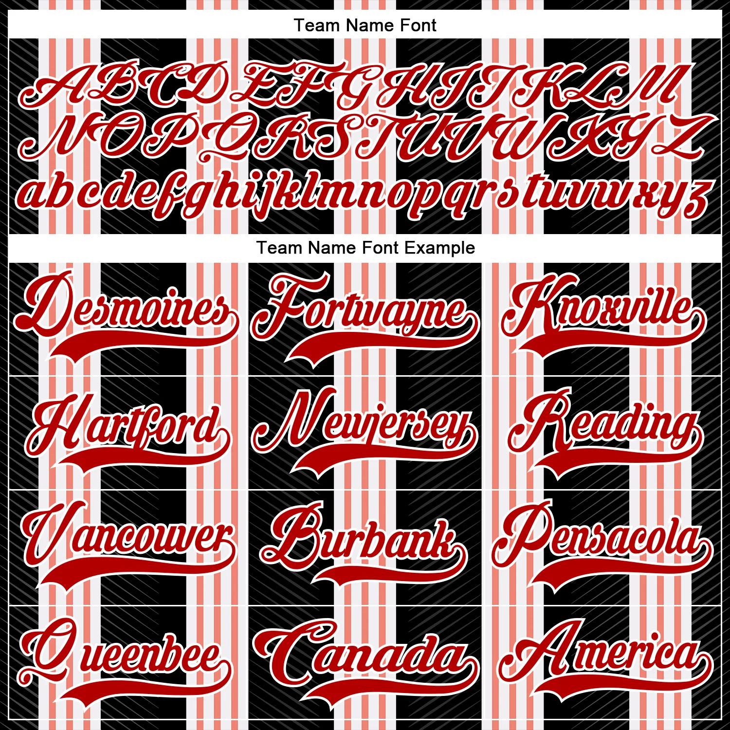 Custom Black Red Pink-White Stripe Hockey Lace Neck Jersey - Image 6