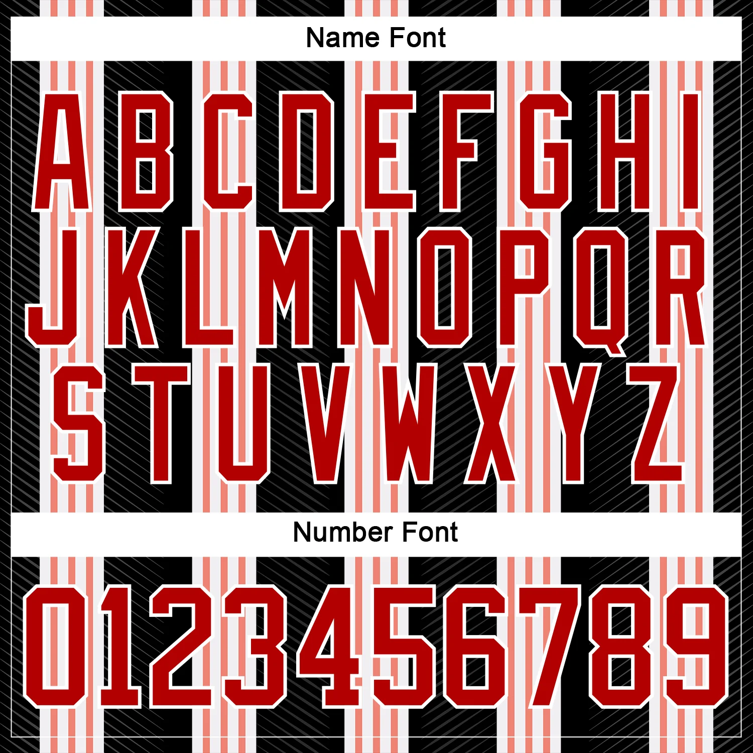 Custom Black Red Pink-White Stripe Hockey Lace Neck Jersey - Image 7