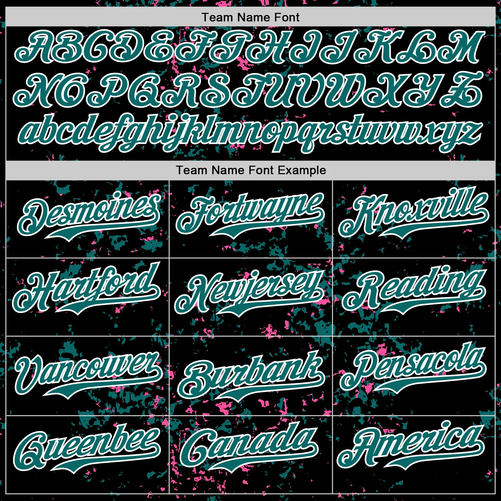 Custom Black Teal Pink-White Fragment Pattern Bomber Full-Snap Varsity Letterman Hoodie Jacket - Image 5