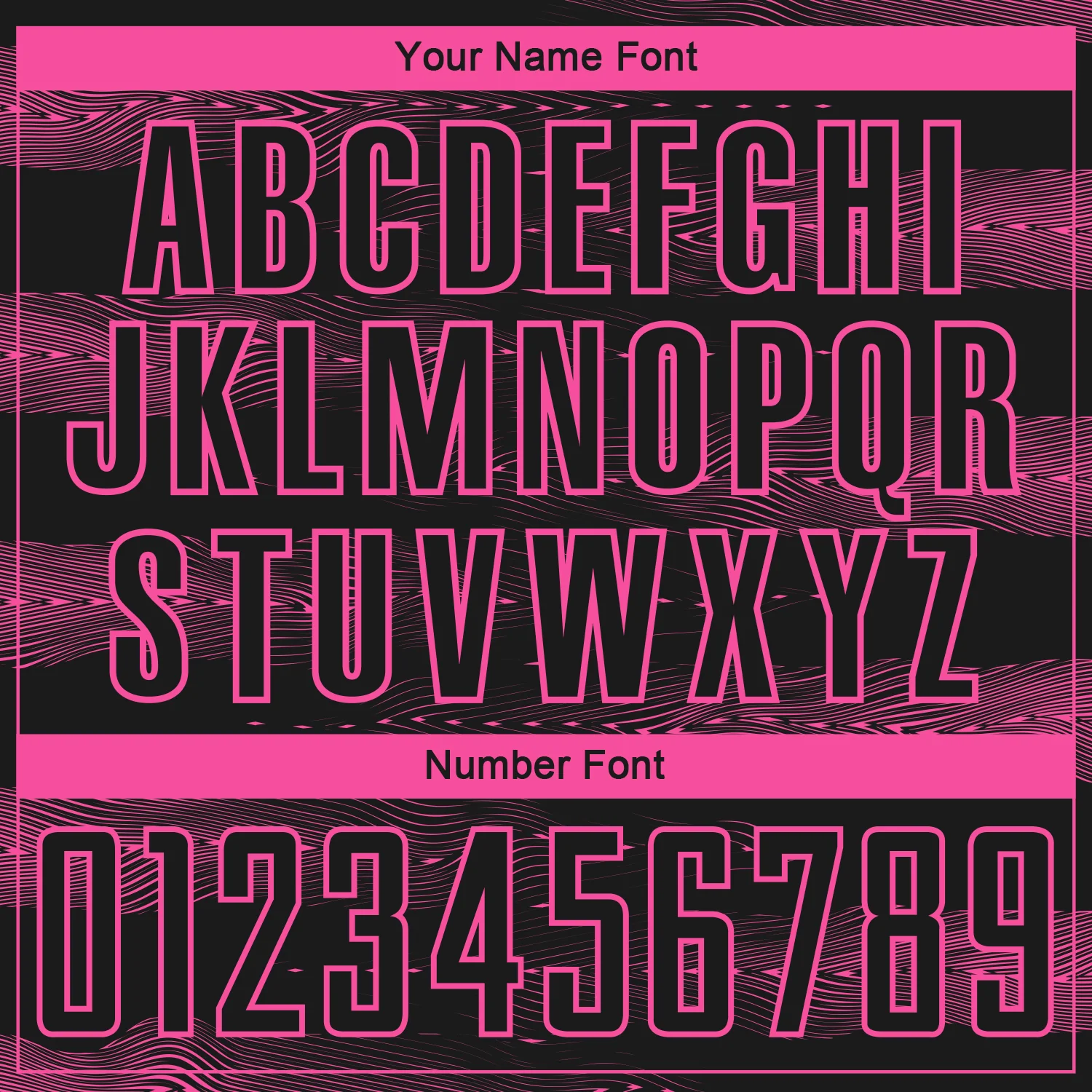 Custom Black Pink Streamline Wave Cyberpunk Neon Tech Sports Sublimation Soccer Uniform Jersey - Image 6