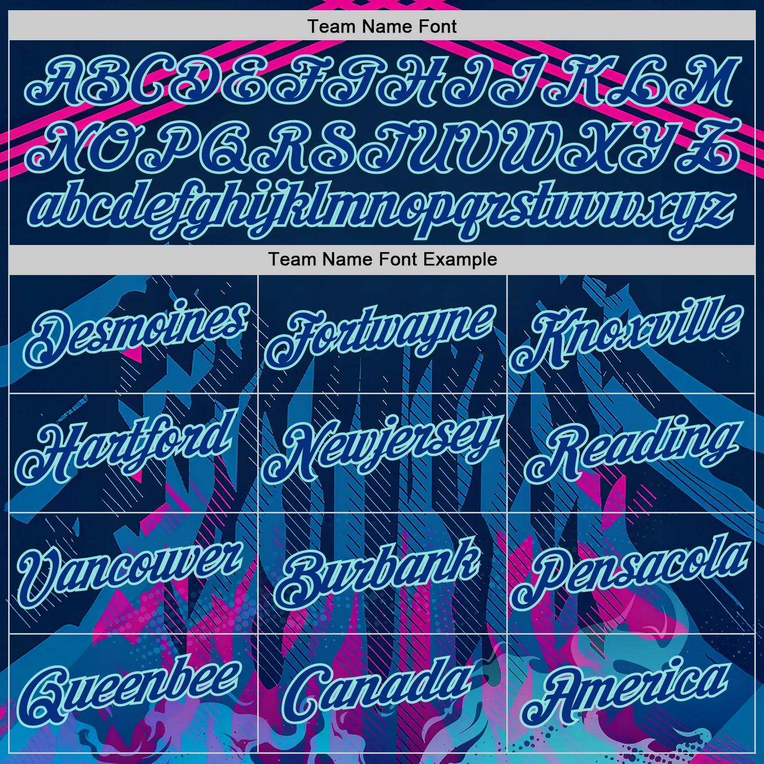Custom Blue Royal Pink-Ice Blue 3D Abstract Flame Sports Pullover Sweatshirt Hoodie - Image 3