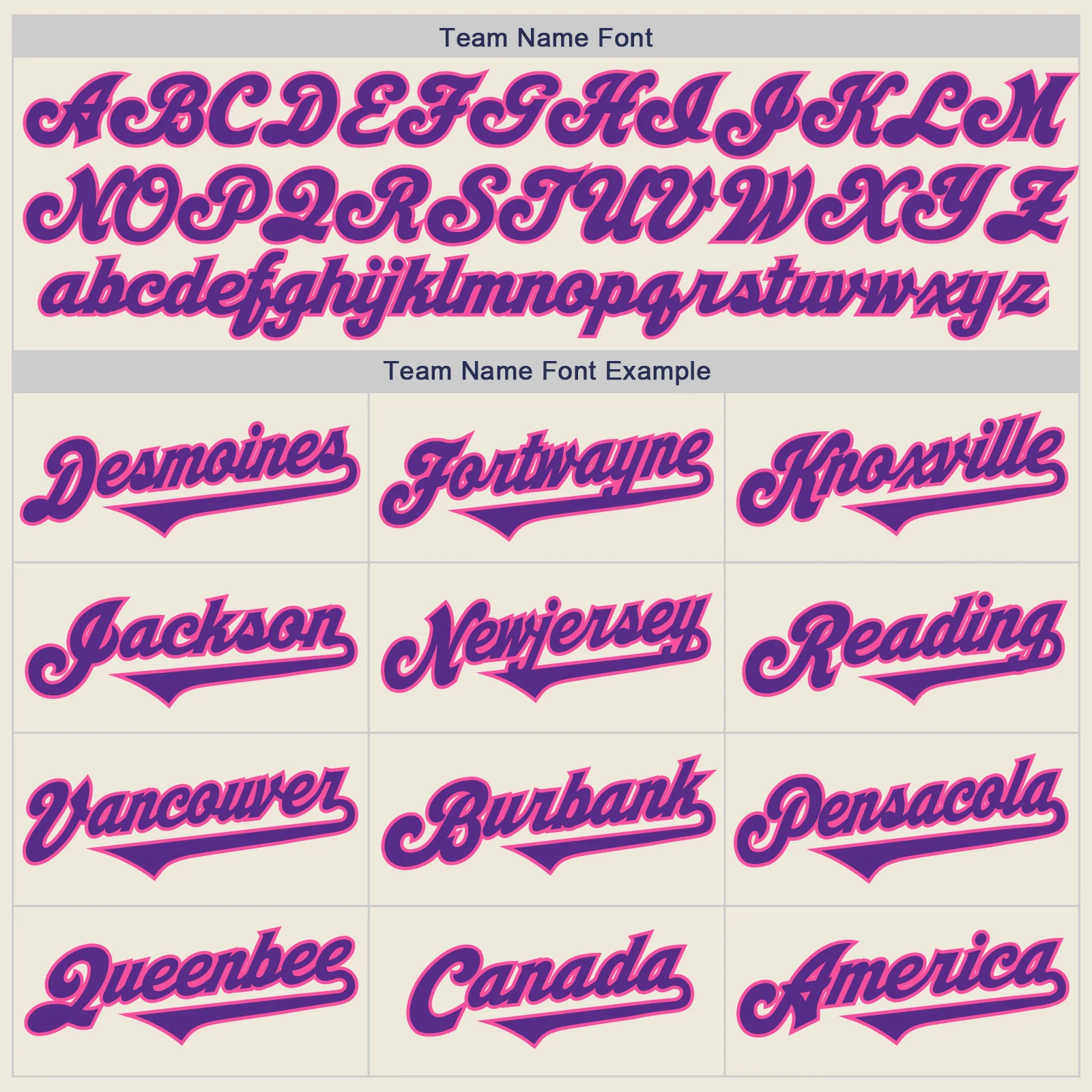 Custom Cream Purple-Pink Authentic Two Tone Baseball Jersey - Image 4