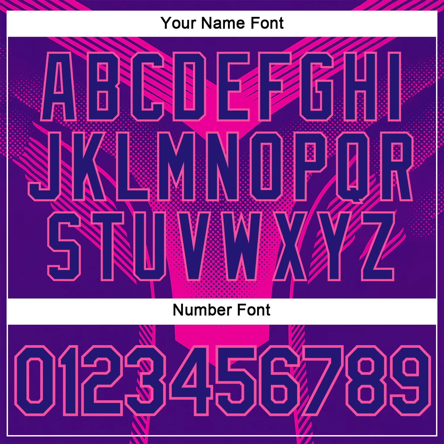 Custom Dark Purple Pink 3D Pattern Design Gradient Neon Sportswear Performance T-Shirt - Image 4