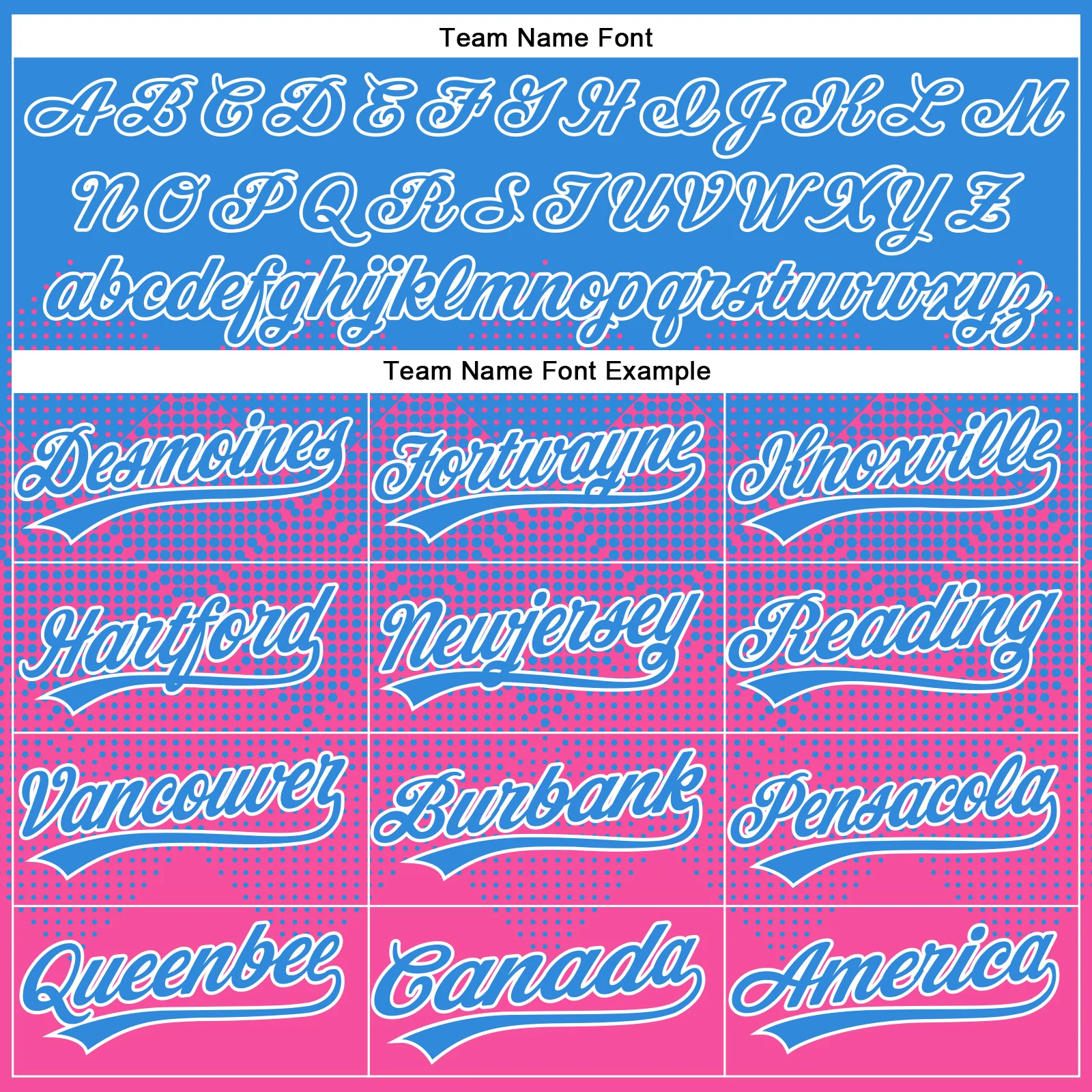 Custom Electric Blue Pink-White 3D Gradient Square Shape Two-Button Unisex Softball Jersey - Image 4