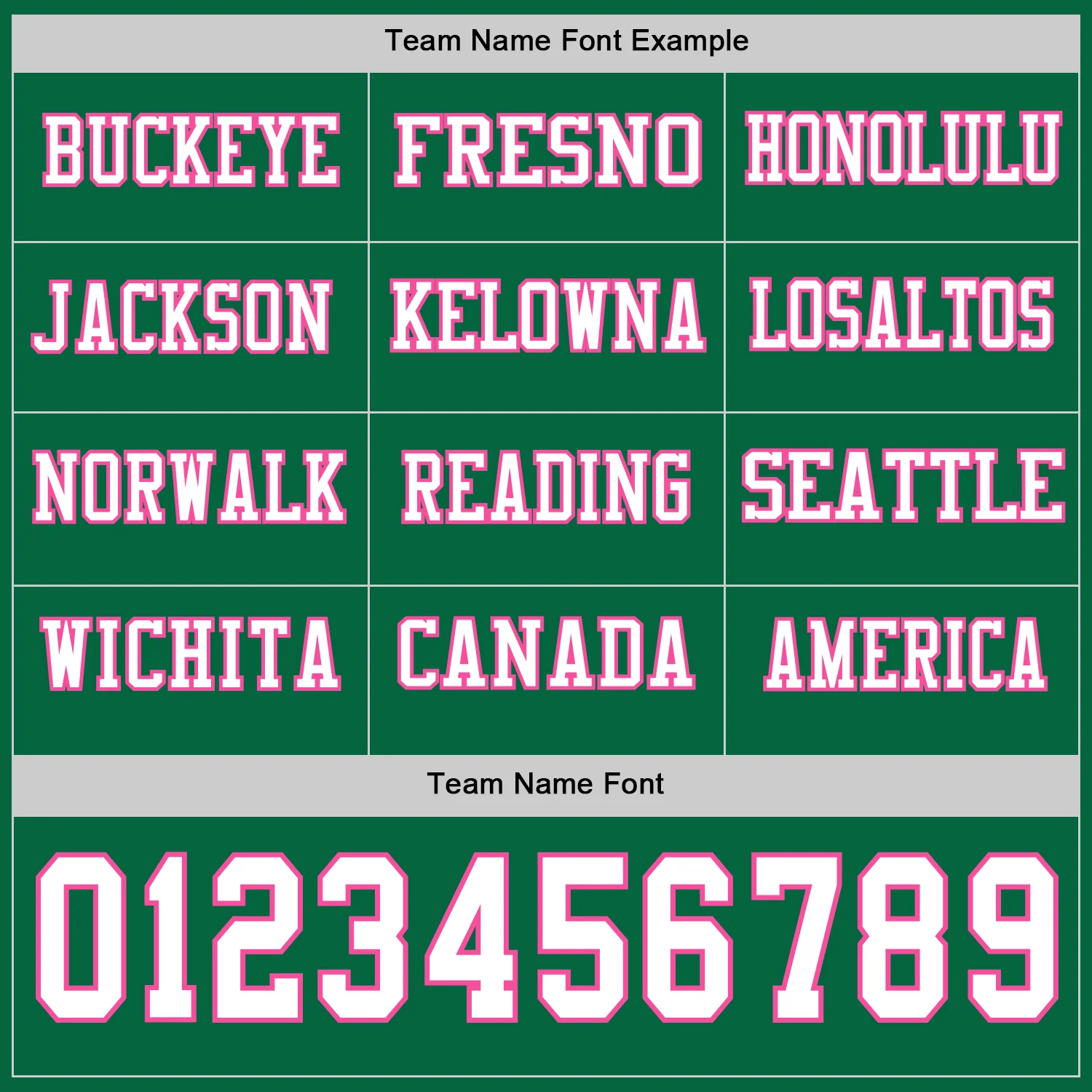 Custom Kelly Green White-Pink Long Sleeve Authentic Football Jersey - Image 3