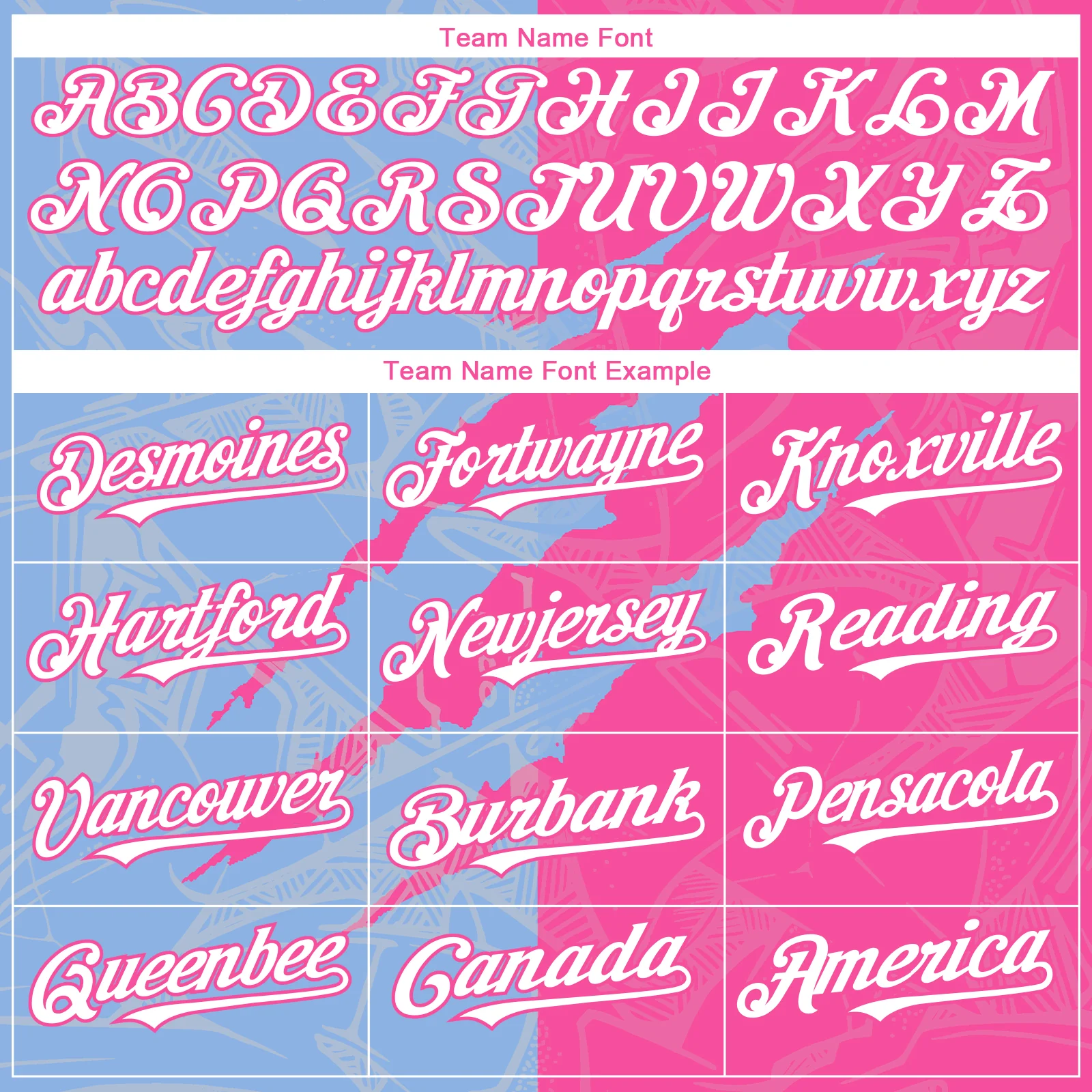 Custom Graffiti Pattern White Pink-Light Blue 3D Scratch Authentic Baseball Jersey - Image 4