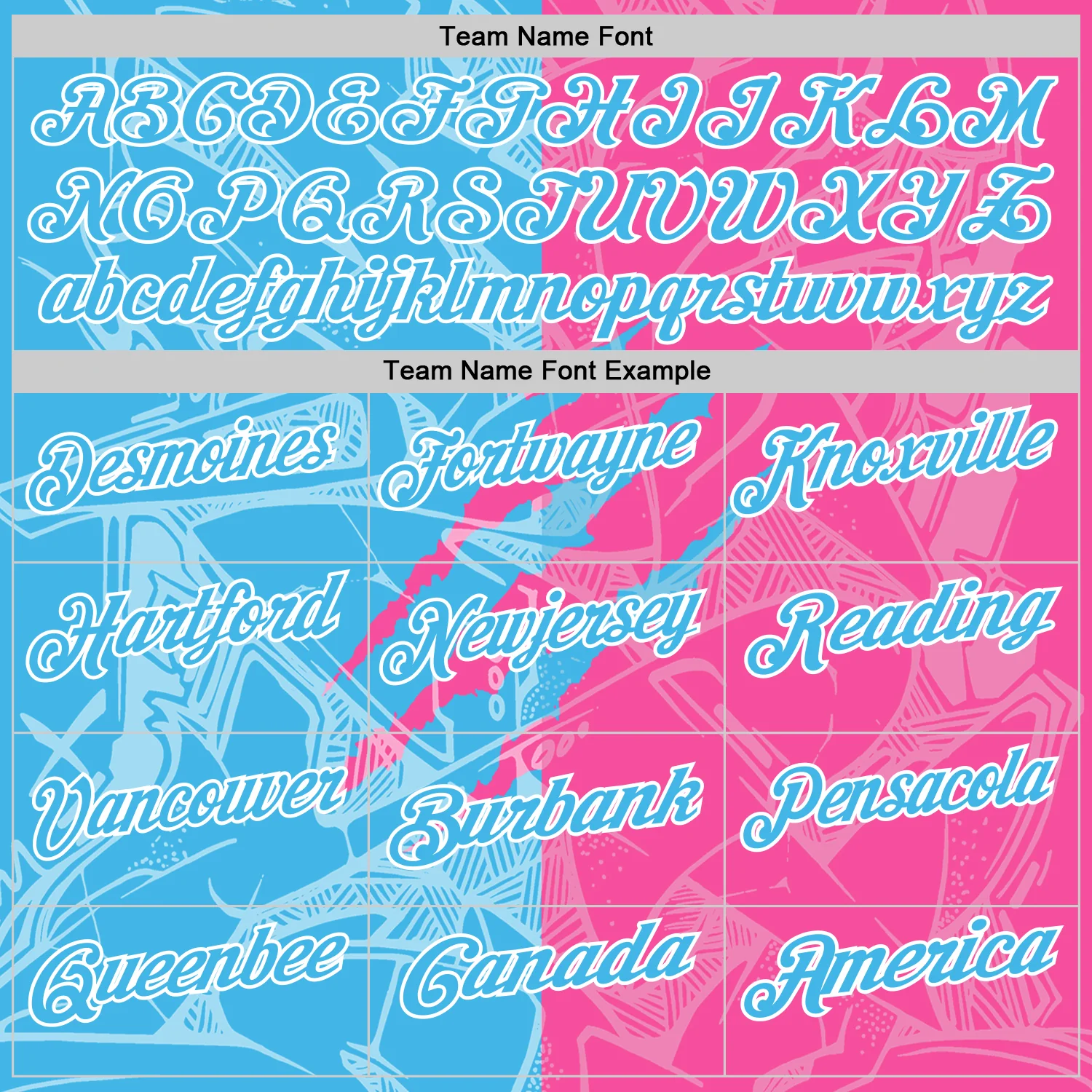 Custom Graffiti Pattern Sky Blue Pink-White 3D Scratch Performance Polo Shirt - Image 4