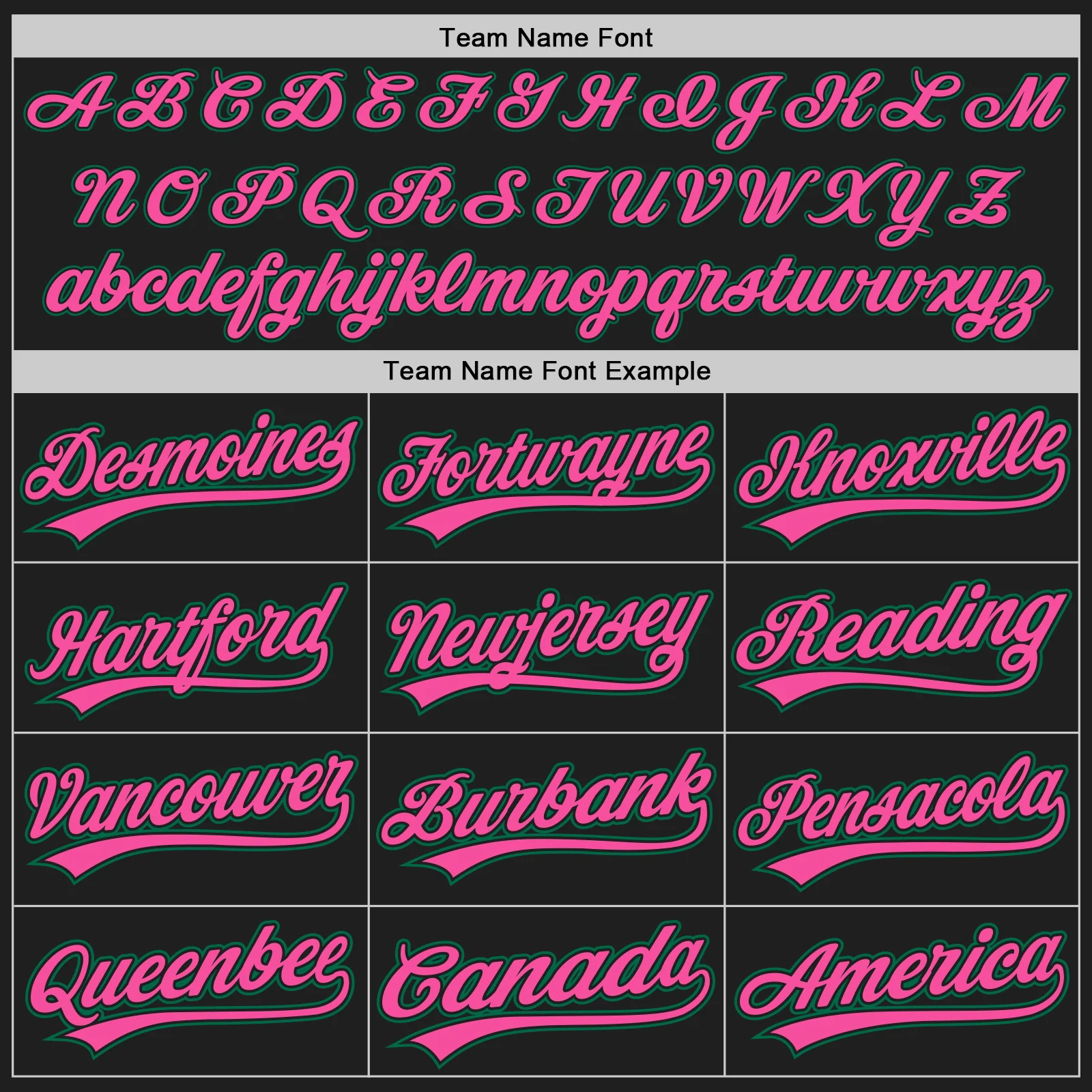 Custom Stitched Black Kelly Green-Pink Baseball Pullover Sweatshirt Hoodie - Image 3