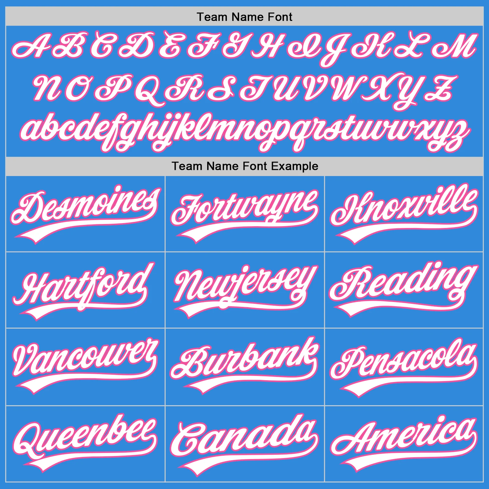 Custom Stitched Powder Blue White-Pink Baseball Pullover Sweatshirt Hoodie - Image 3