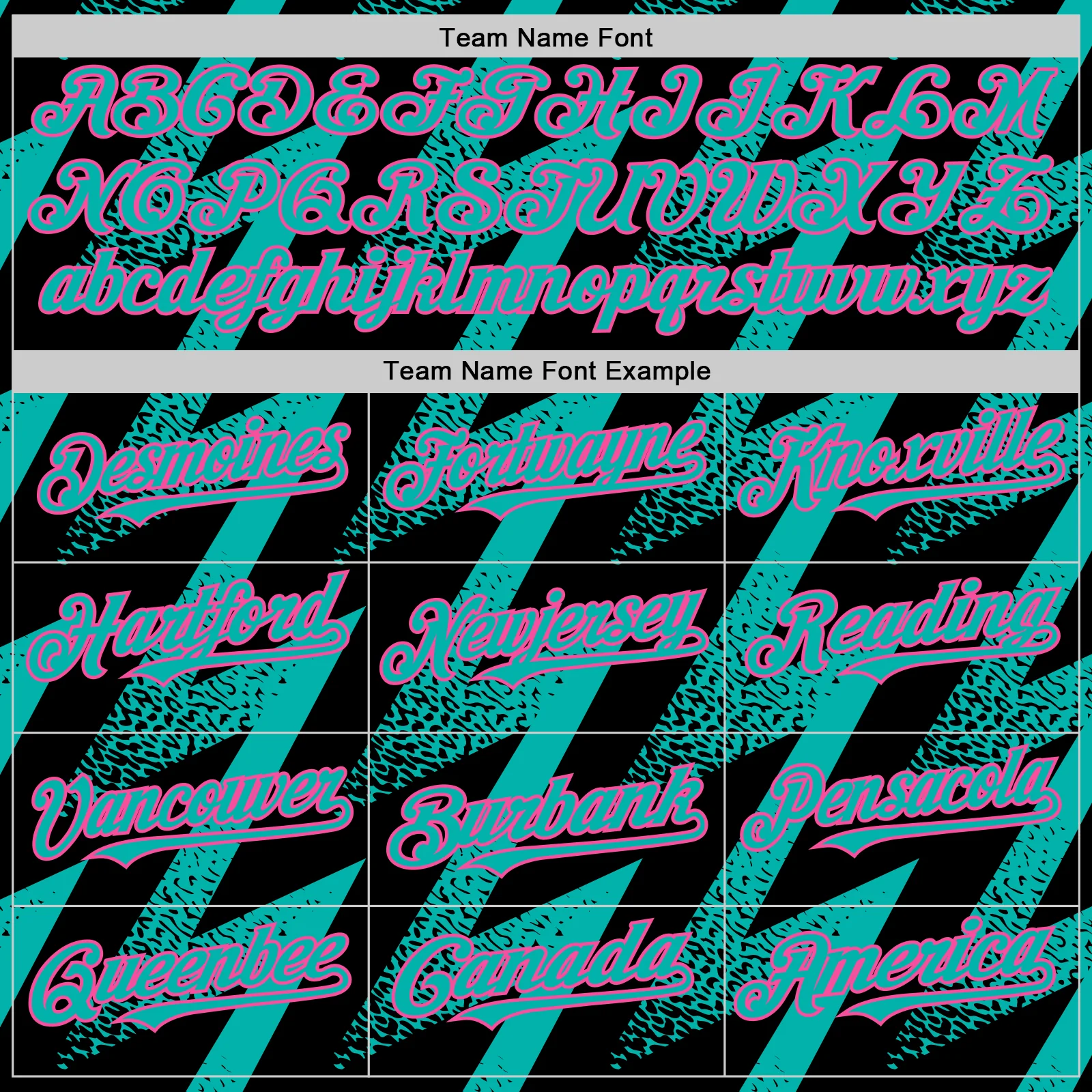 Custom Black Aqua-Pink Zigzag Shape 3D Pattern Design Bomber Full-Snap Varsity Letterman Hoodie Jacket - Image 5