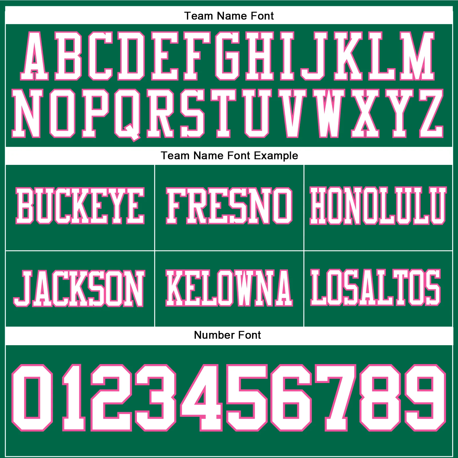 Custom Kelly Green White-Pink Authentic Football Jersey - Image 4