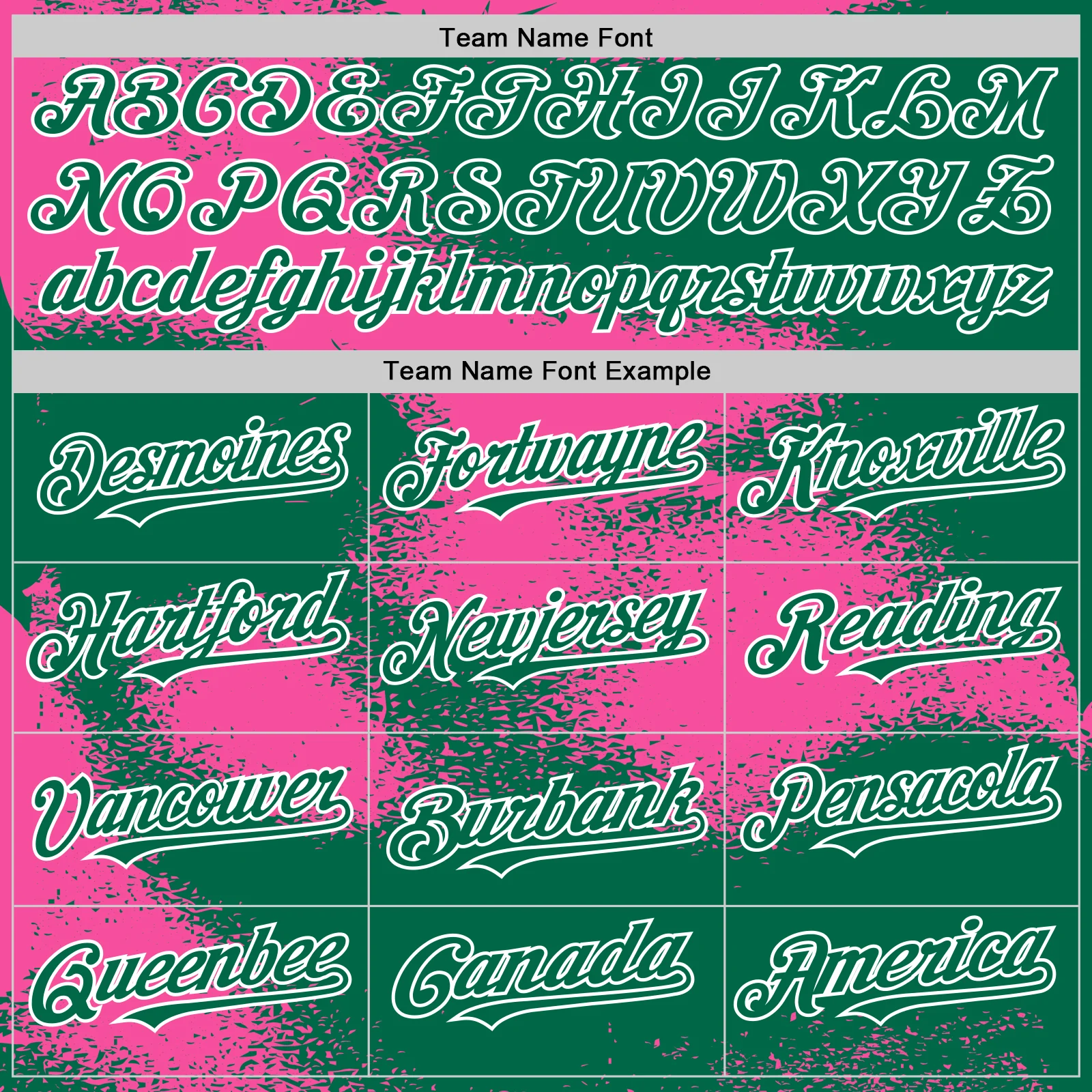 Custom Kelly Green Pink-White Abstract Color Blocks Fragment Pattern Bomber Full-Snap Varsity Letterman Hoodie Jacket - Image 5