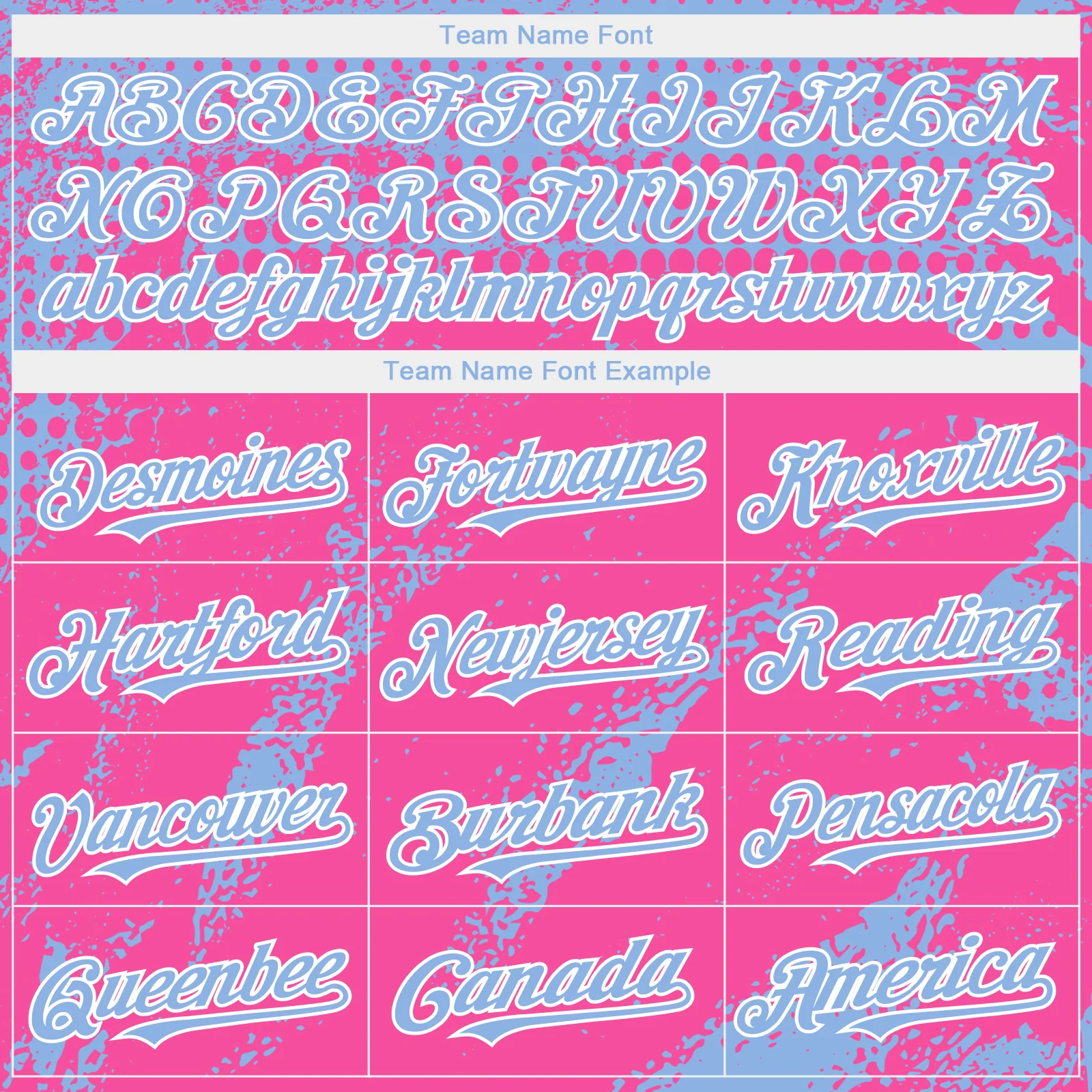 Custom Light Blue Pink-White Splash Grunge Fragment Authentic Baseball Jersey - Image 4