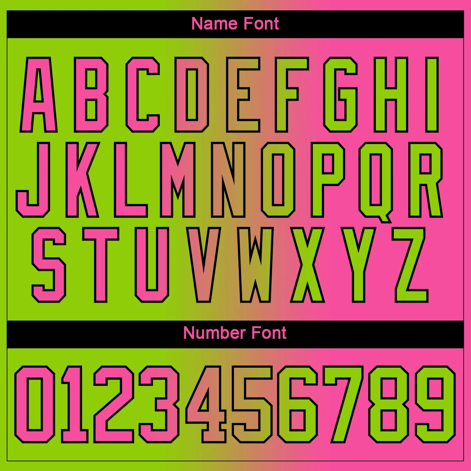 Custom Neon Green Pink-Black Gradient Fashion Hockey Lace Neck Jersey - Image 7