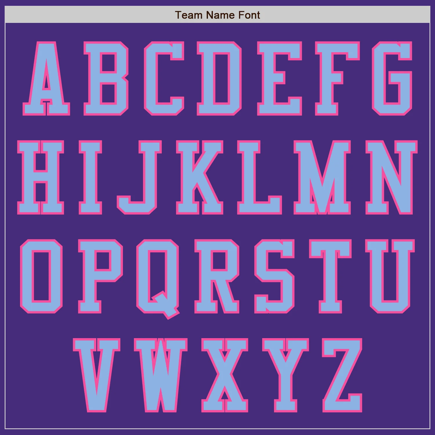 Custom Purple Light Blue-Pink Authentic Baseball Jersey - Image 7