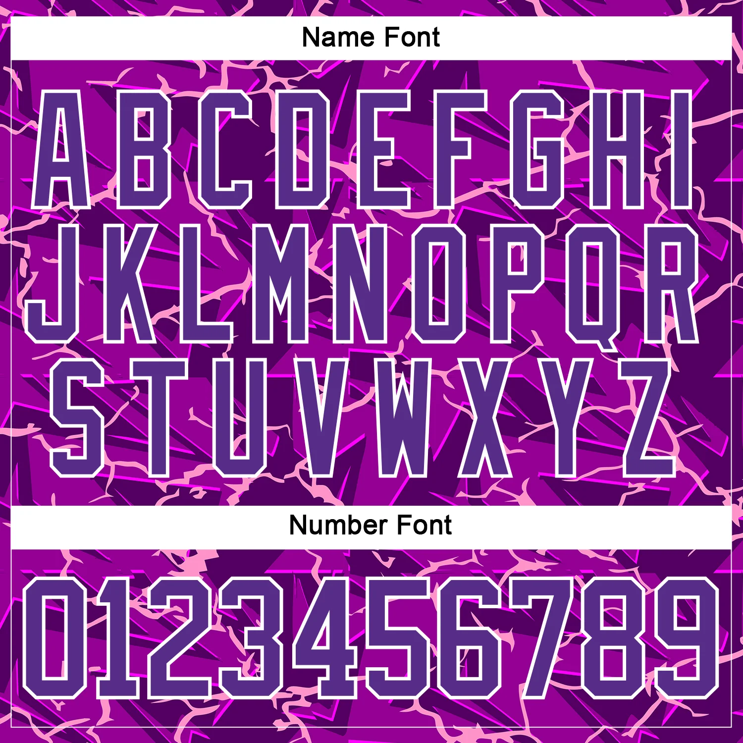 Custom Purple Black Pink-White Lightning Hockey Lace Neck Jersey - Image 7