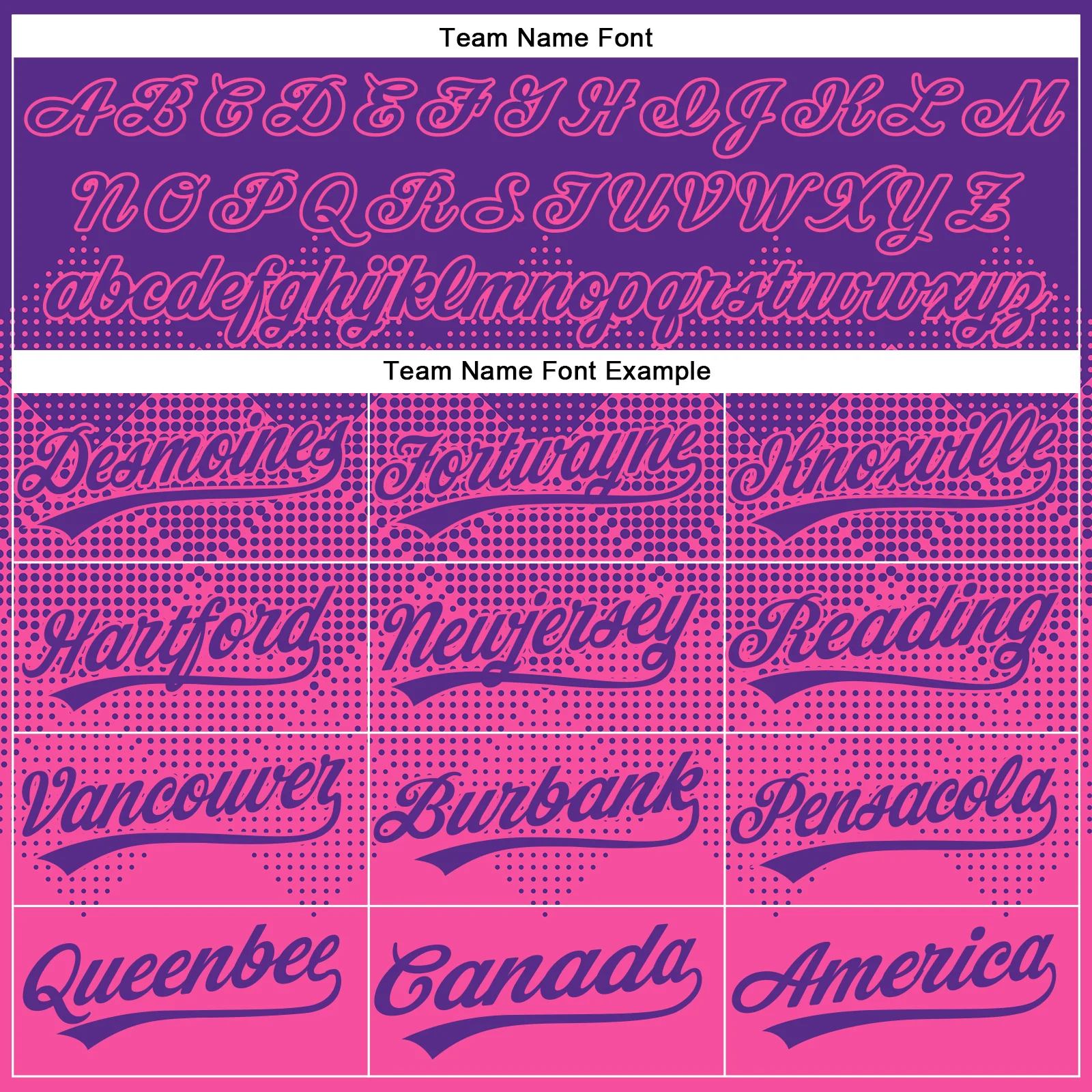Custom Purple Pink 3D Gradient Square Shape Two-Button Unisex Softball Jersey - Image 4