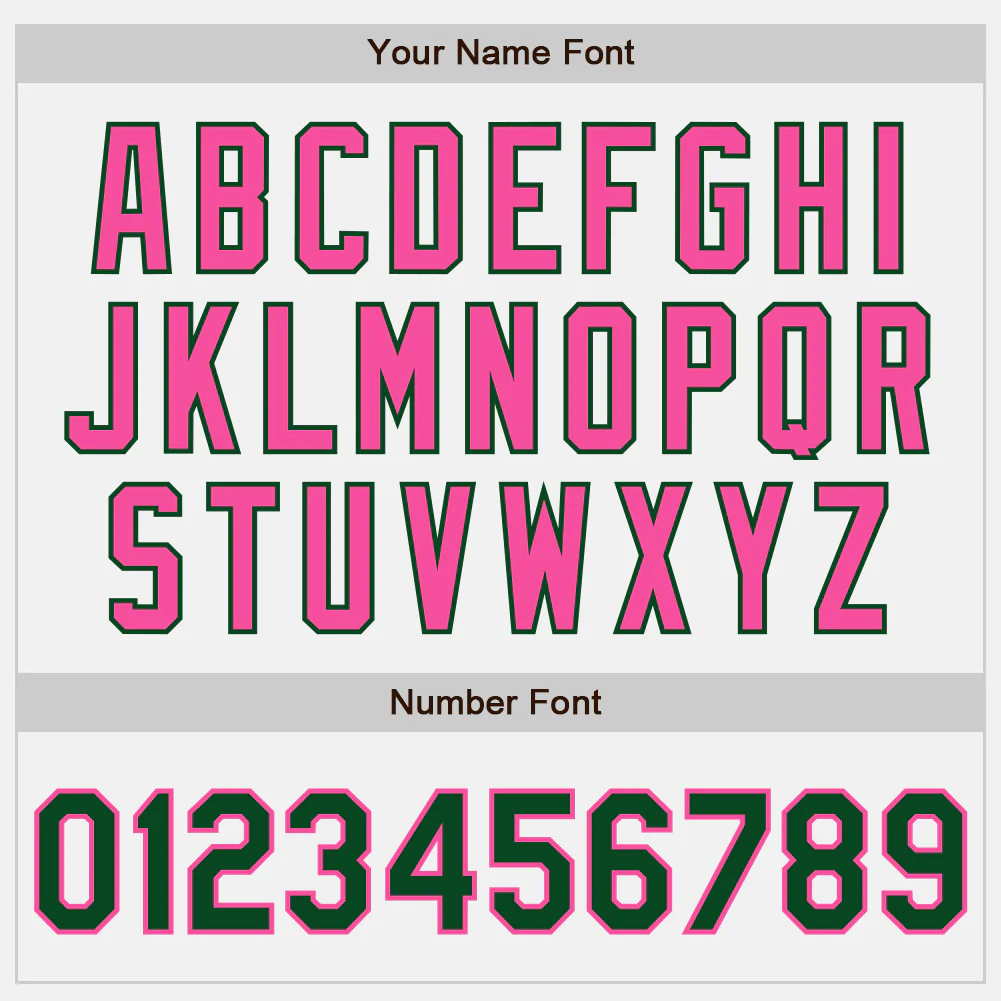 Custom White Green-Pink Authentic Two Tone Baseball Jersey - Image 5