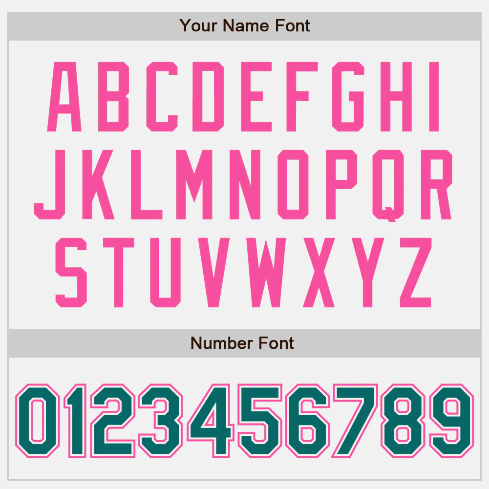 Custom White Teal-Pink Authentic Two Tone Baseball Jersey - Image 5