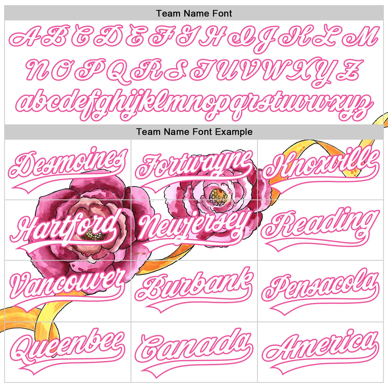 Custom White Pink 3D Pattern Design Mother's Day Flower Authentic Baseball Jersey - Image 4